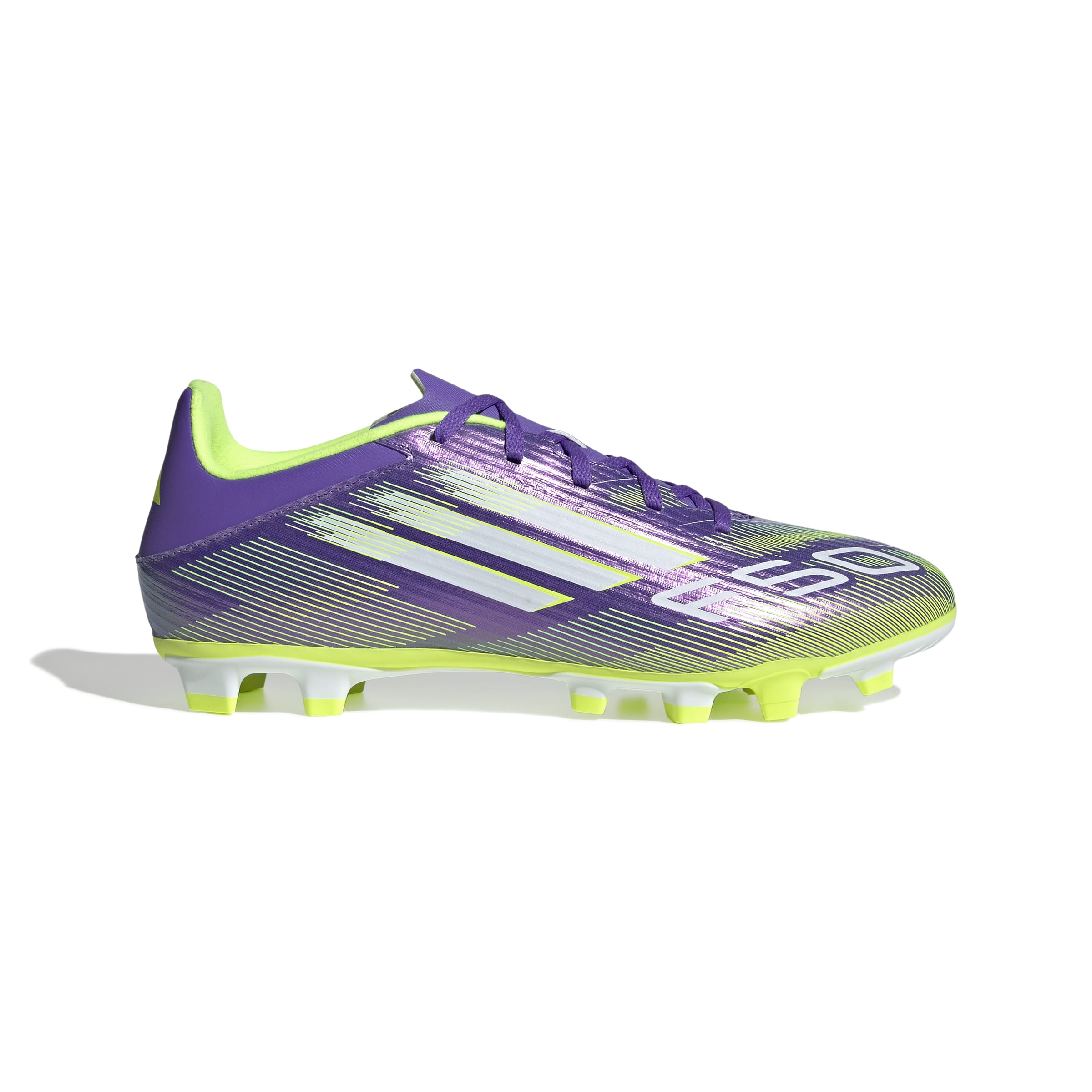 ADIDAS F50 CLUB FG/MG PURRUS/FTWWHT/LUCLEM