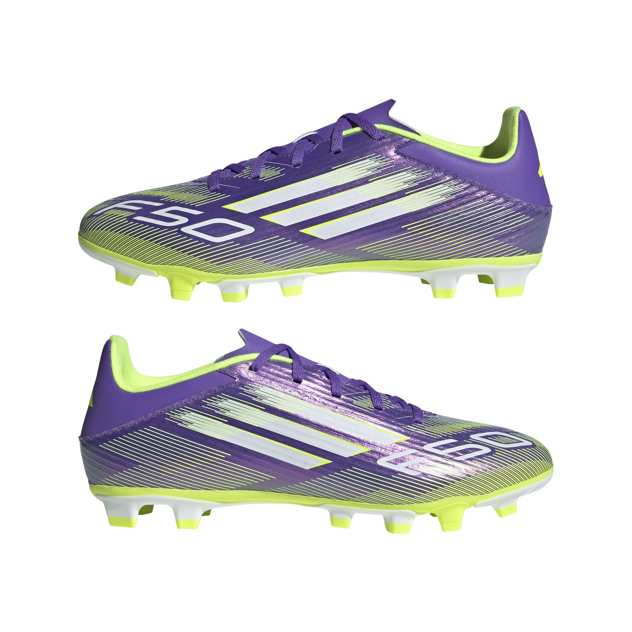 ADIDAS F50 CLUB FG/MG PURRUS/FTWWHT/LUCLEM – Bild 9