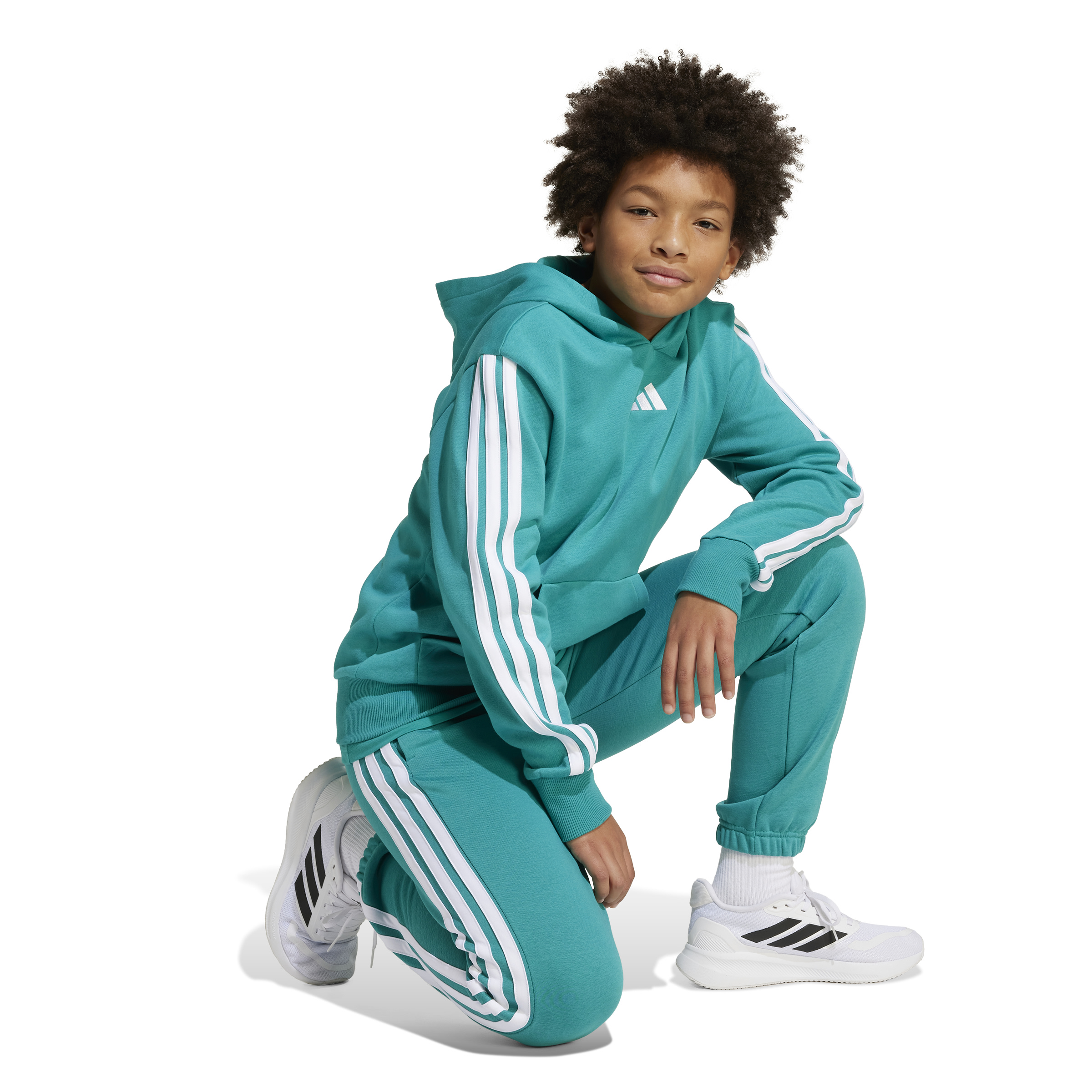 ADIDAS J 3S FL HD 225 PURTEA/WHITE – Bild 4