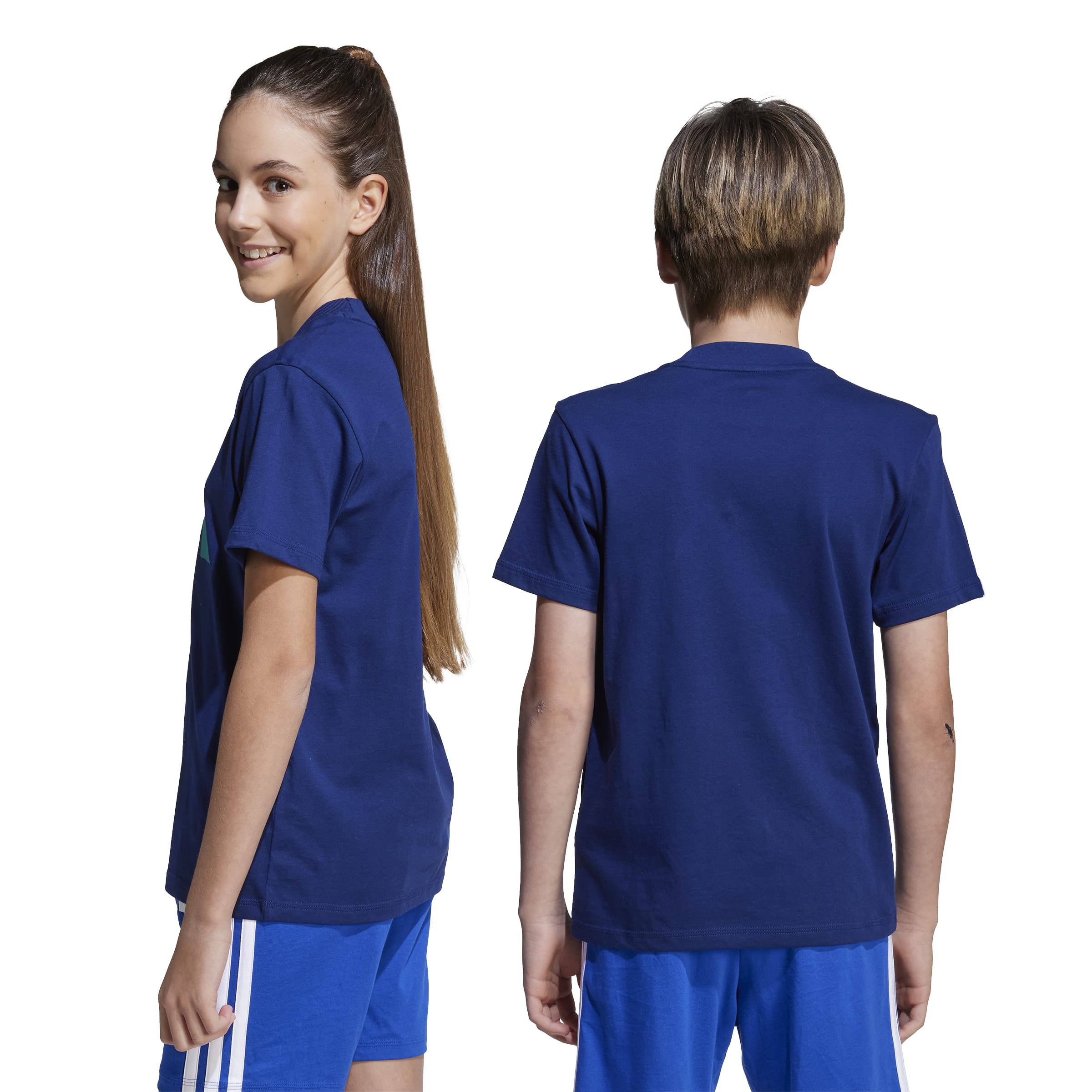 ADIDAS J BL TEE 160 DKBLUE/PURTEA/HALMIN – Bild 7