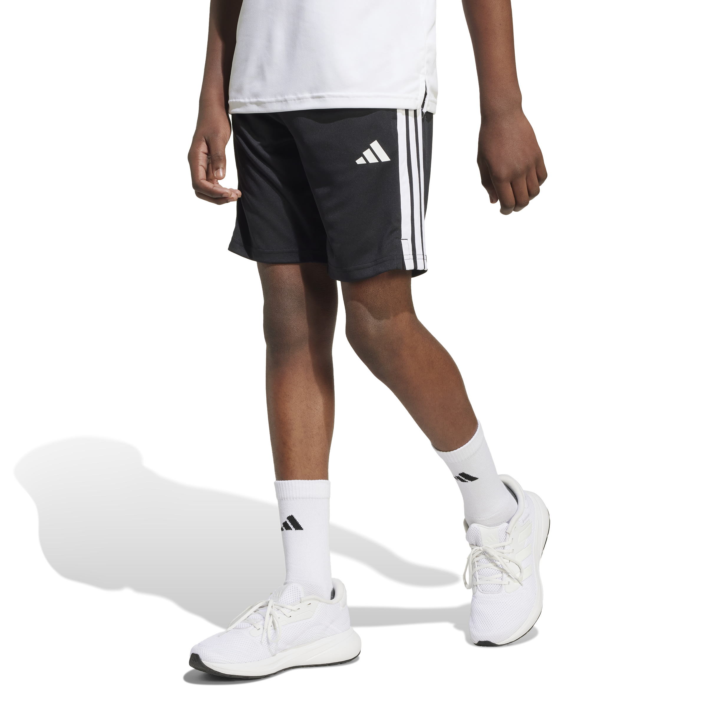 ADIDAS J TR-ES 3S SH BLACK/WHITE – Bild 2