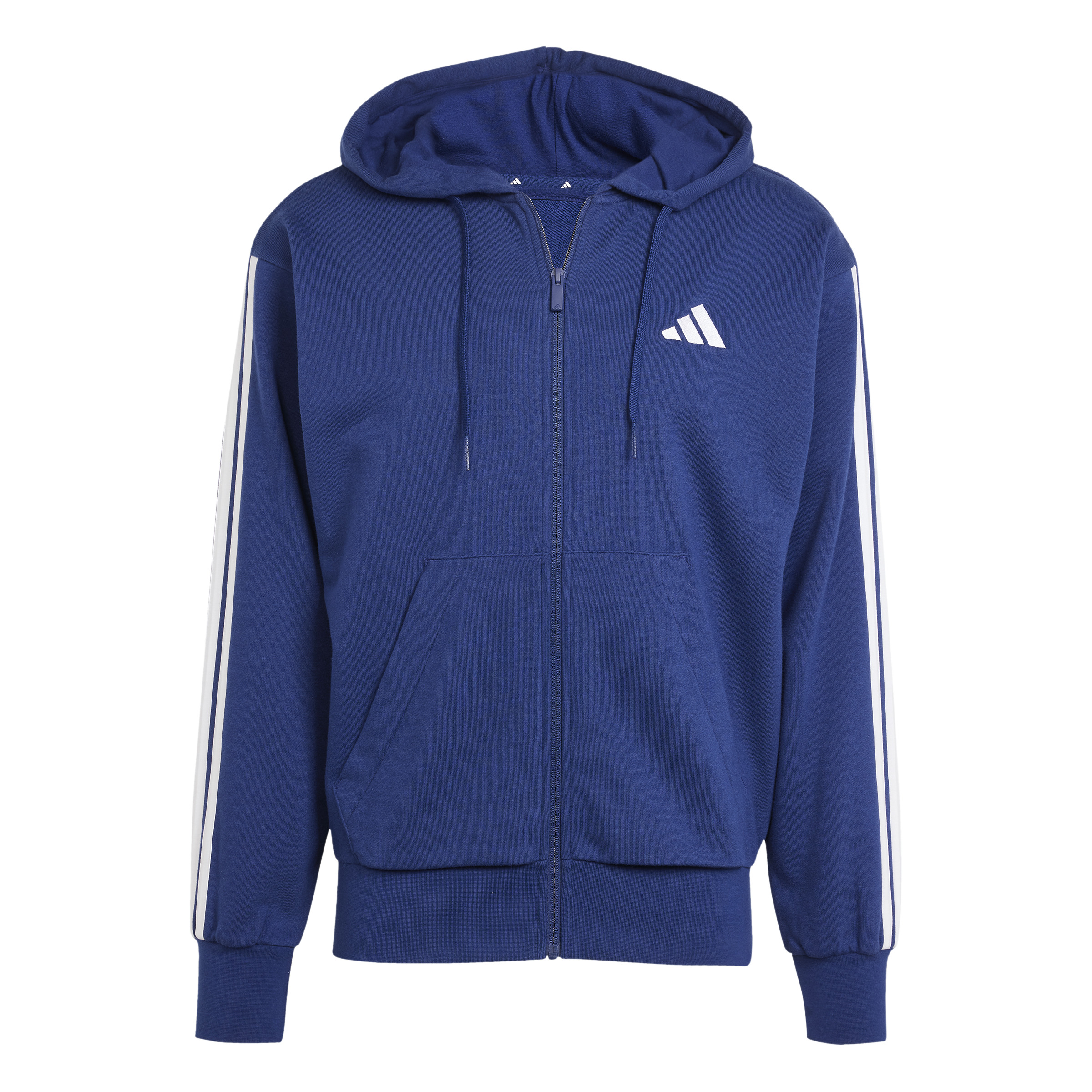 ADIDAS M 3S FT FZ HD DKBLUE/WHITE