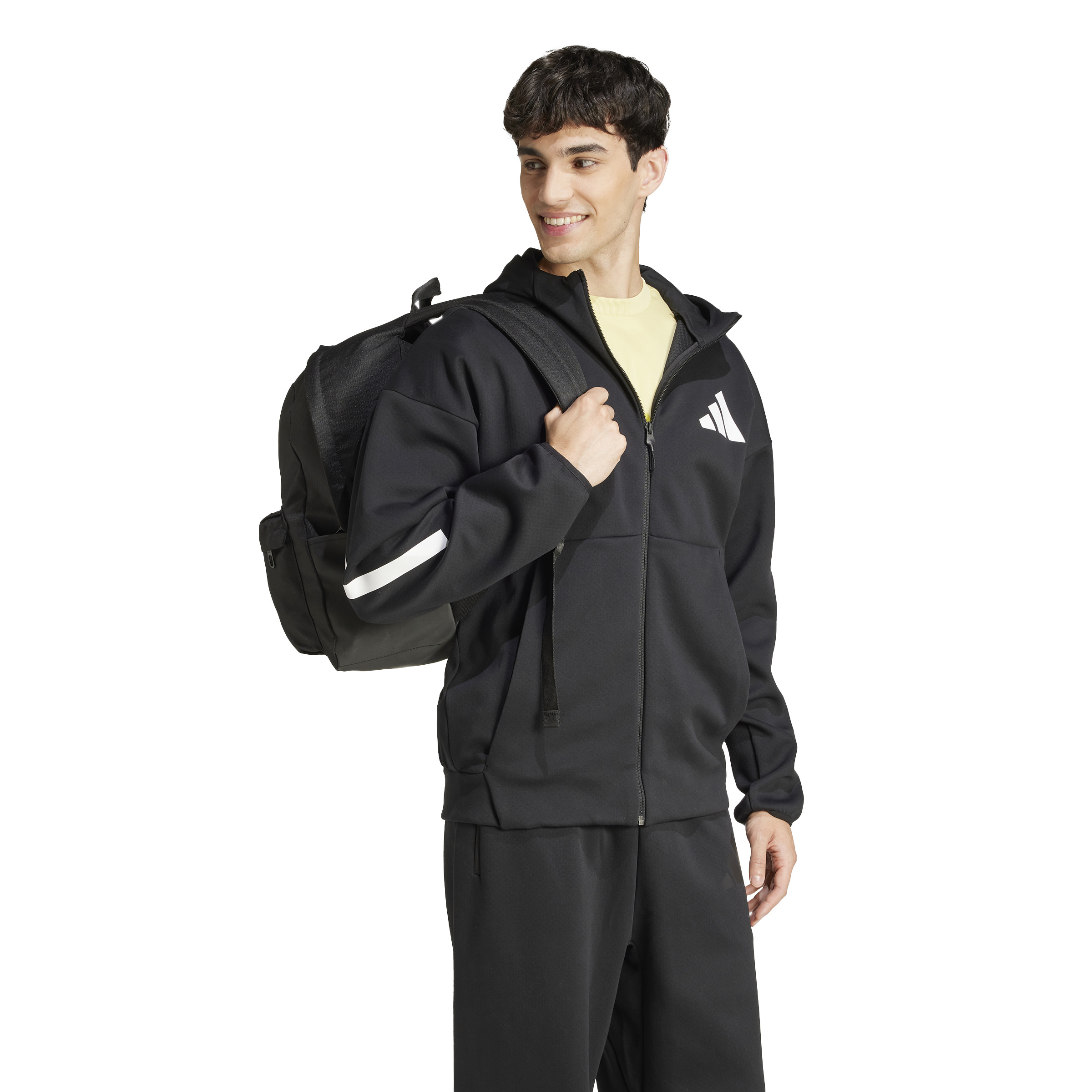 ADIDAS M Z.N.E. FZ BLACK/WHITE – Bild 4