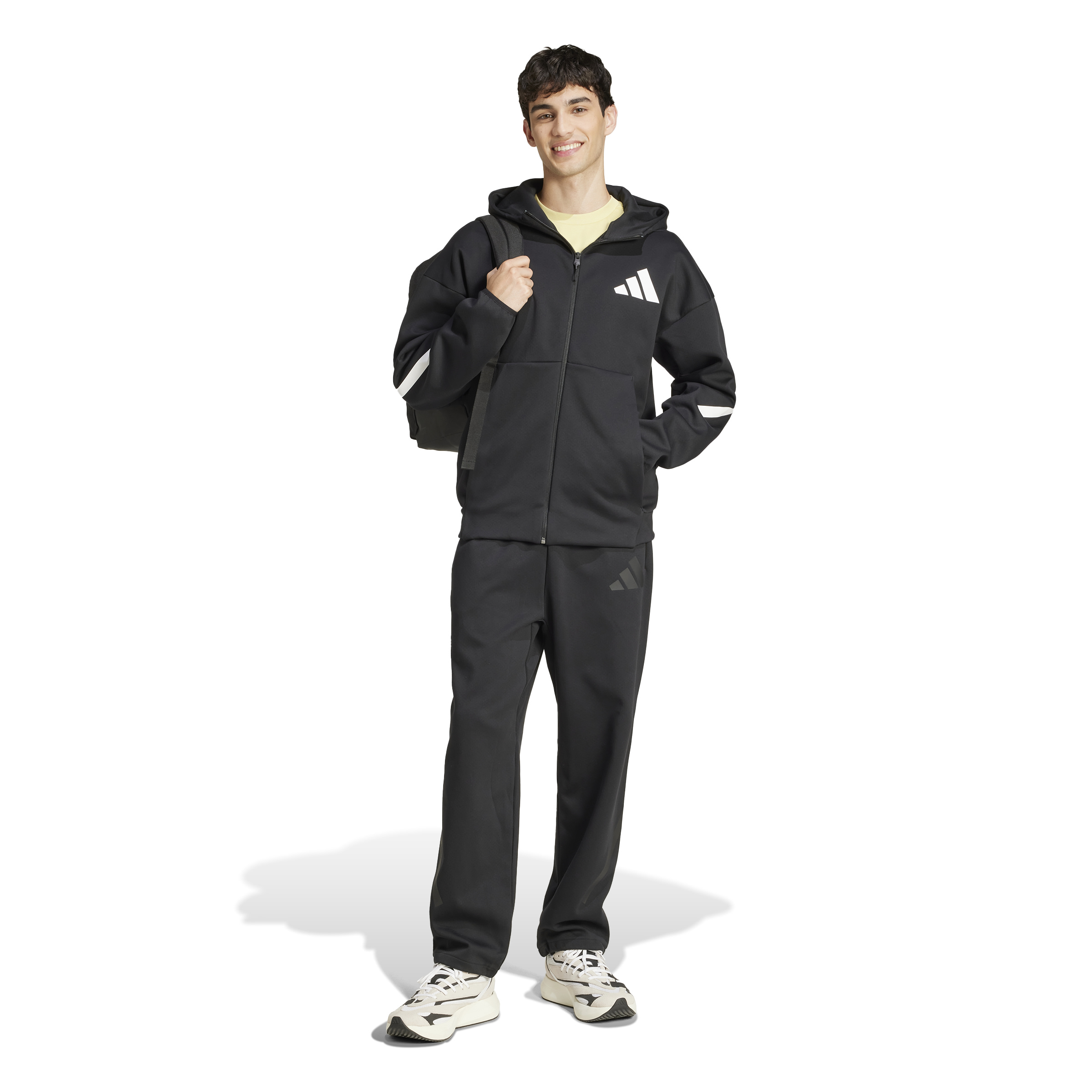 ADIDAS M Z.N.E. FZ BLACK/WHITE – Bild 5