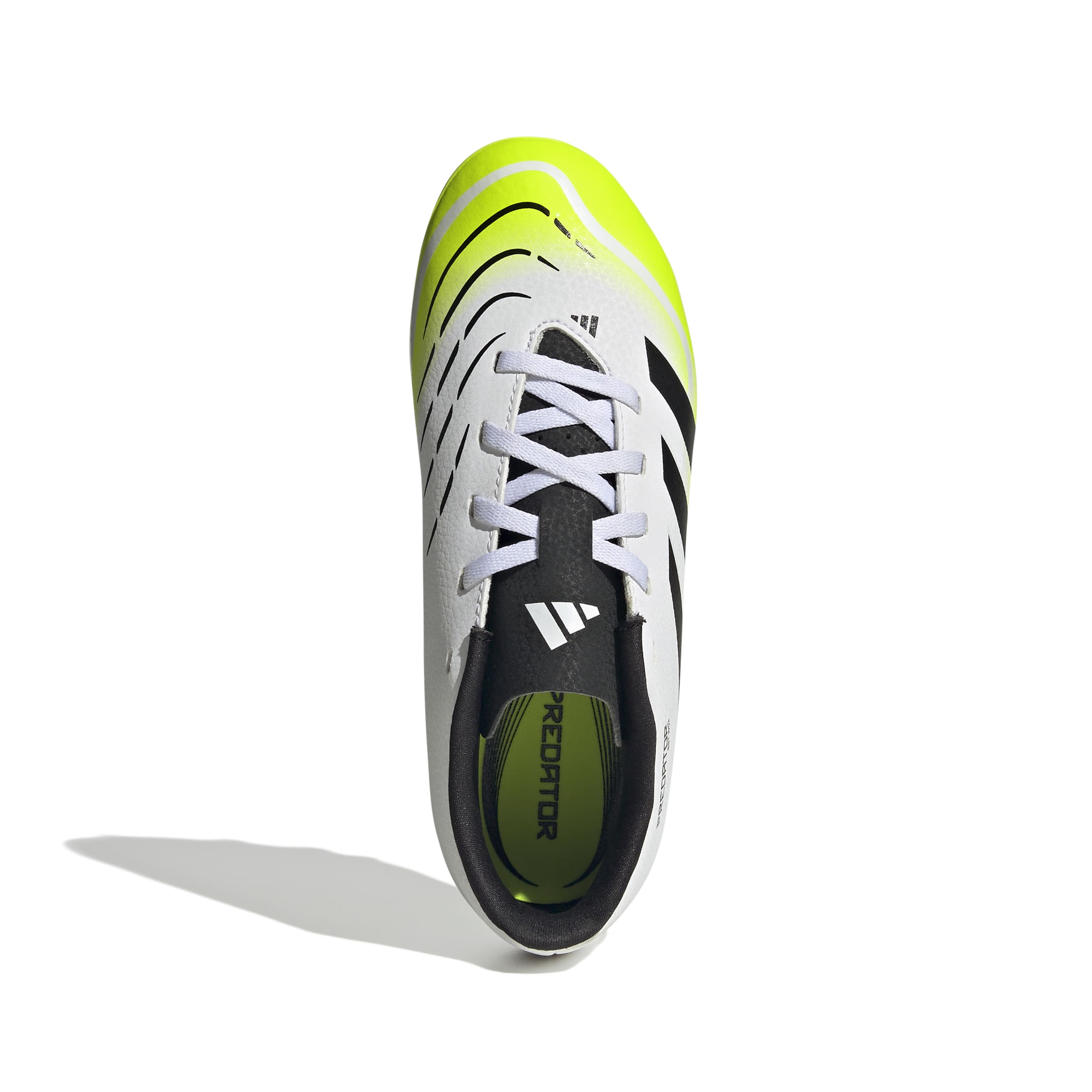 ADIDAS PREDATOR CLUB FG/MG J FTWWHT/CBLACK/LUCLEM – Bild 2