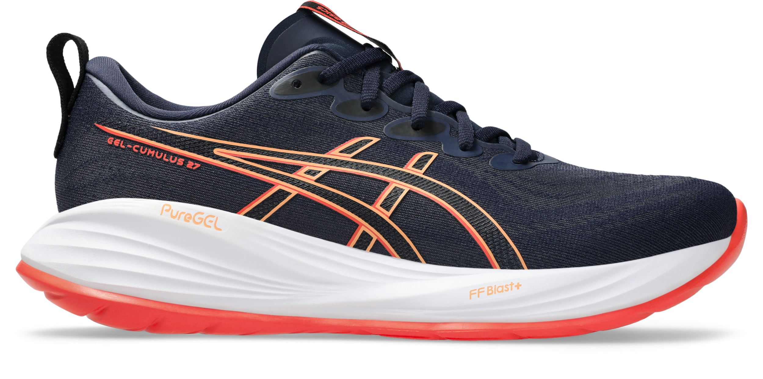Asics GEL-CUMULUS 27 MIDNIGHT/CORAL REEF