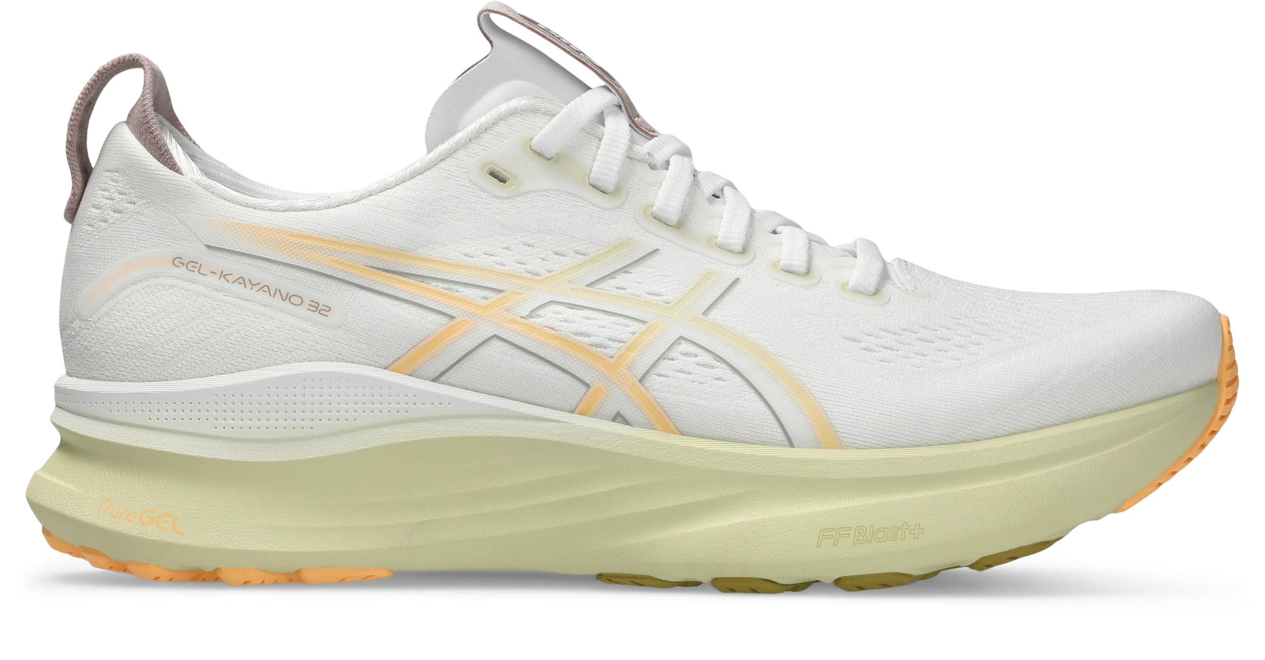 Asics GEL-KAYANO 32 WHITE/ORANGE GLOW – Bild 8