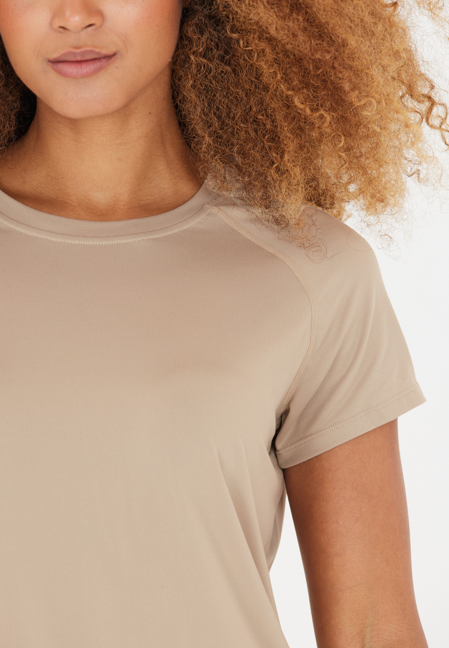 ATHLECIA Gaina W S/S Tee PURE CASHMERE – Bild 4