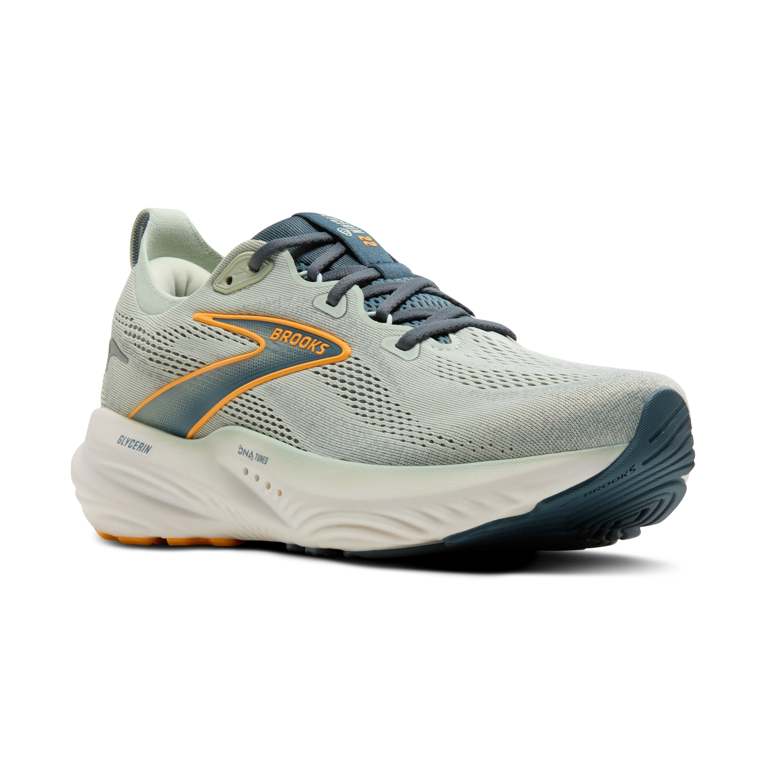 BROOKS Glycerin 22 SMOKE/STORMY/ORANGE