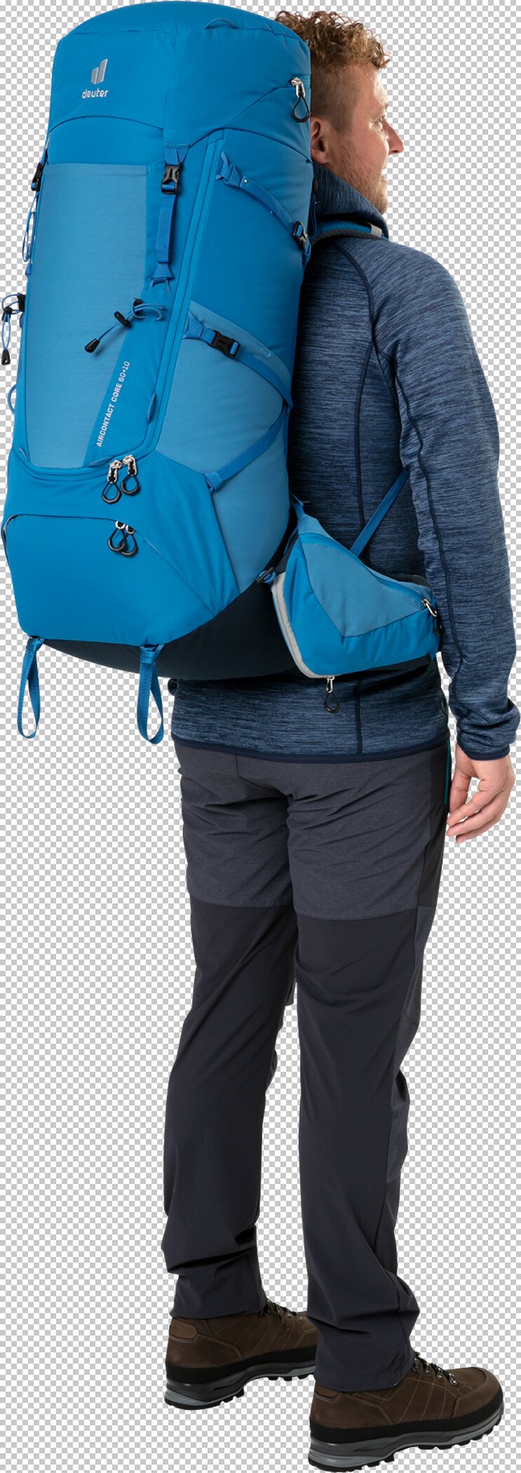 DEUTER Aircontact Core 60+10 REEF-INK – Bild 7