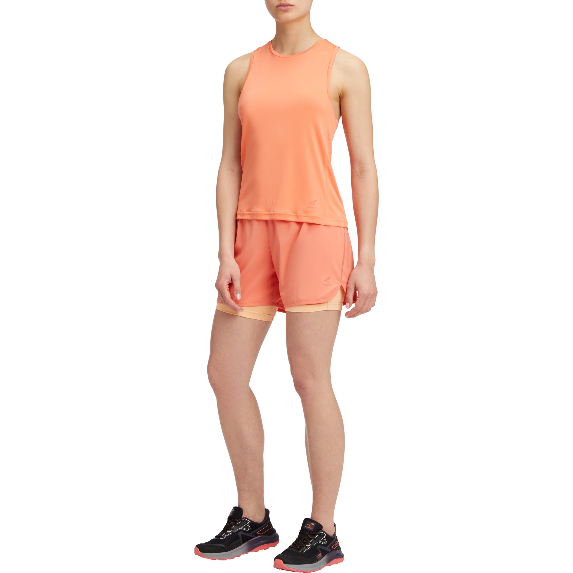 ENERGETICS Da.-Tank-Shirt Ellea W RED LIGHT/ORANGE LIG – Bild 2