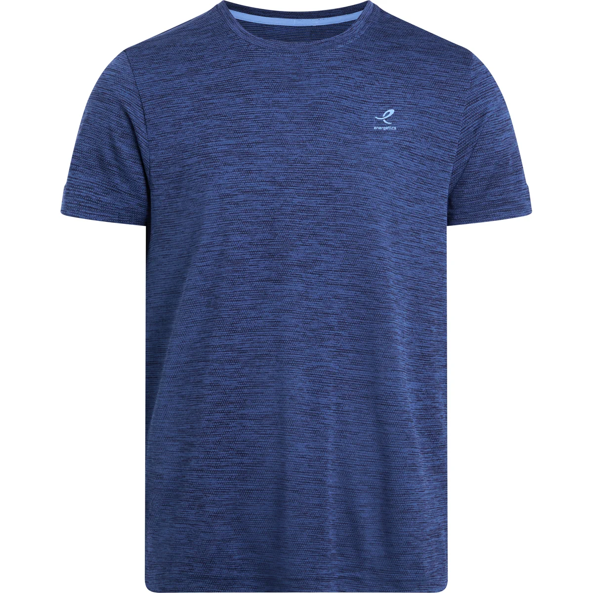 ENERGETICS He.-T-Shirt Telly II SS M MELANGE/NAVY DARK/NA