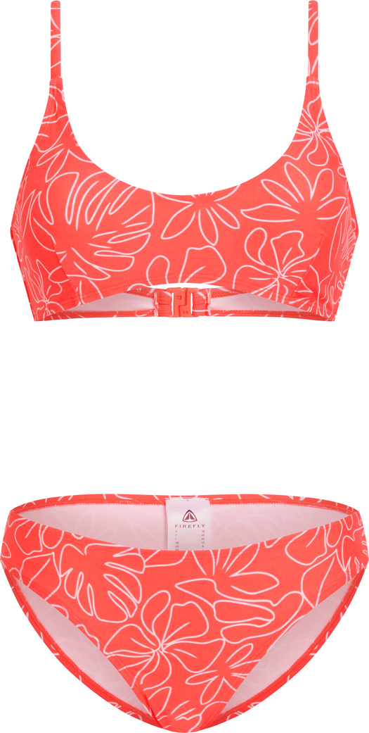 FIREFLY Da.-Bikini Liner Moona W AOP/RED LIGHT