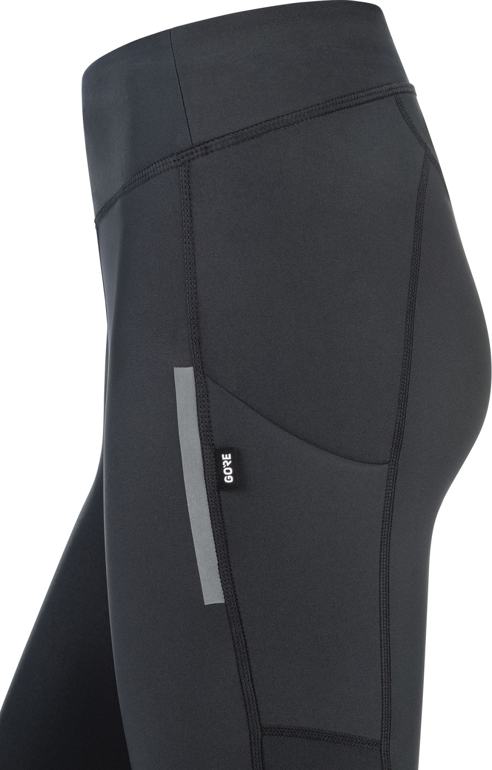GORE WEAR Impulse 3/4 Tights Damen BLACK – Bild 4