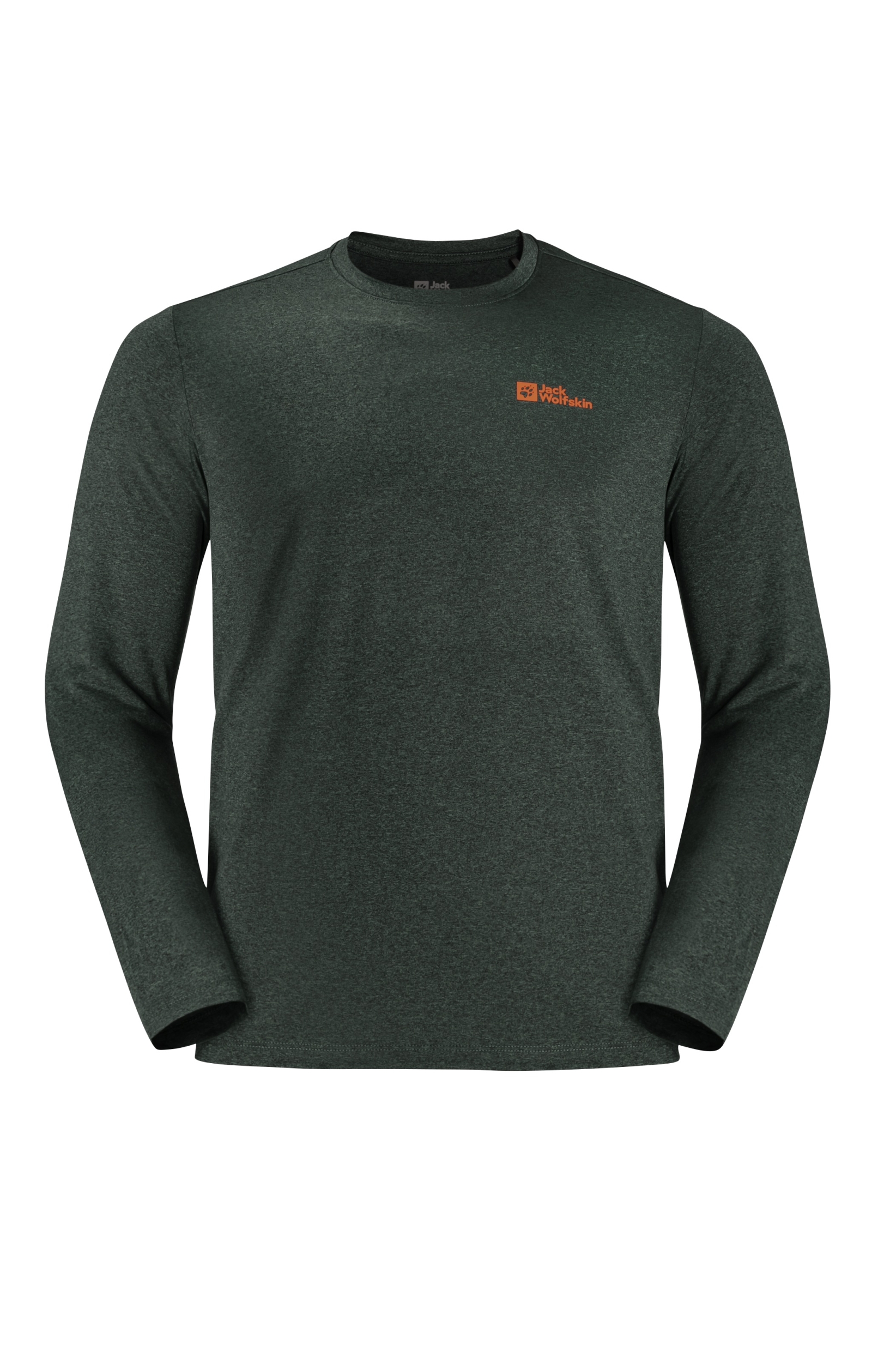 JACK WOLFSKIN SKY THERMAL L/S M BLACK OLIVE