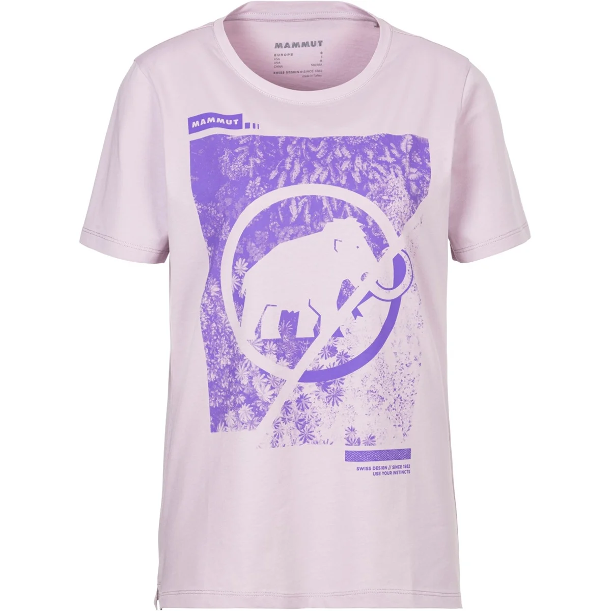 MAMMUT Lucendro Core T-Shirt Women Gr ALPINE CALAMINT
