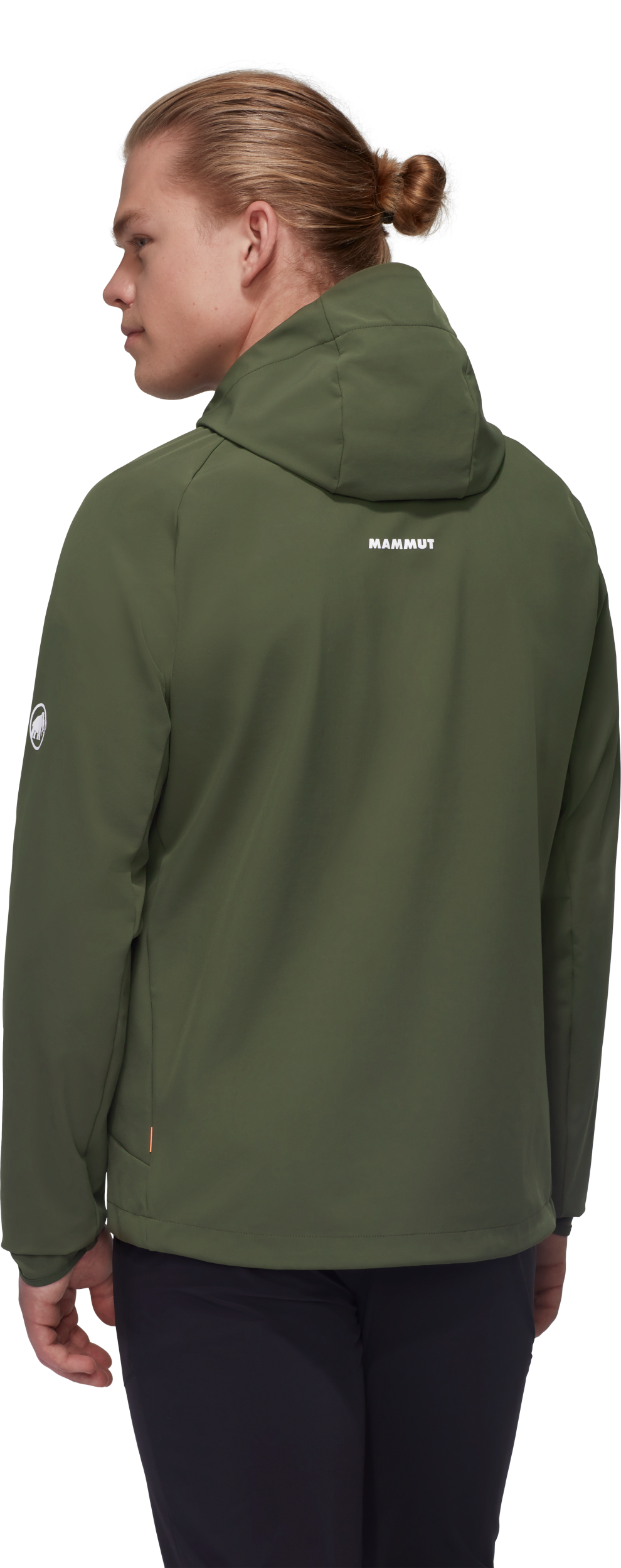 MAMMUT Ultimate Comfort SO Hooded Jacket Men DARK MARSH – Bild 2