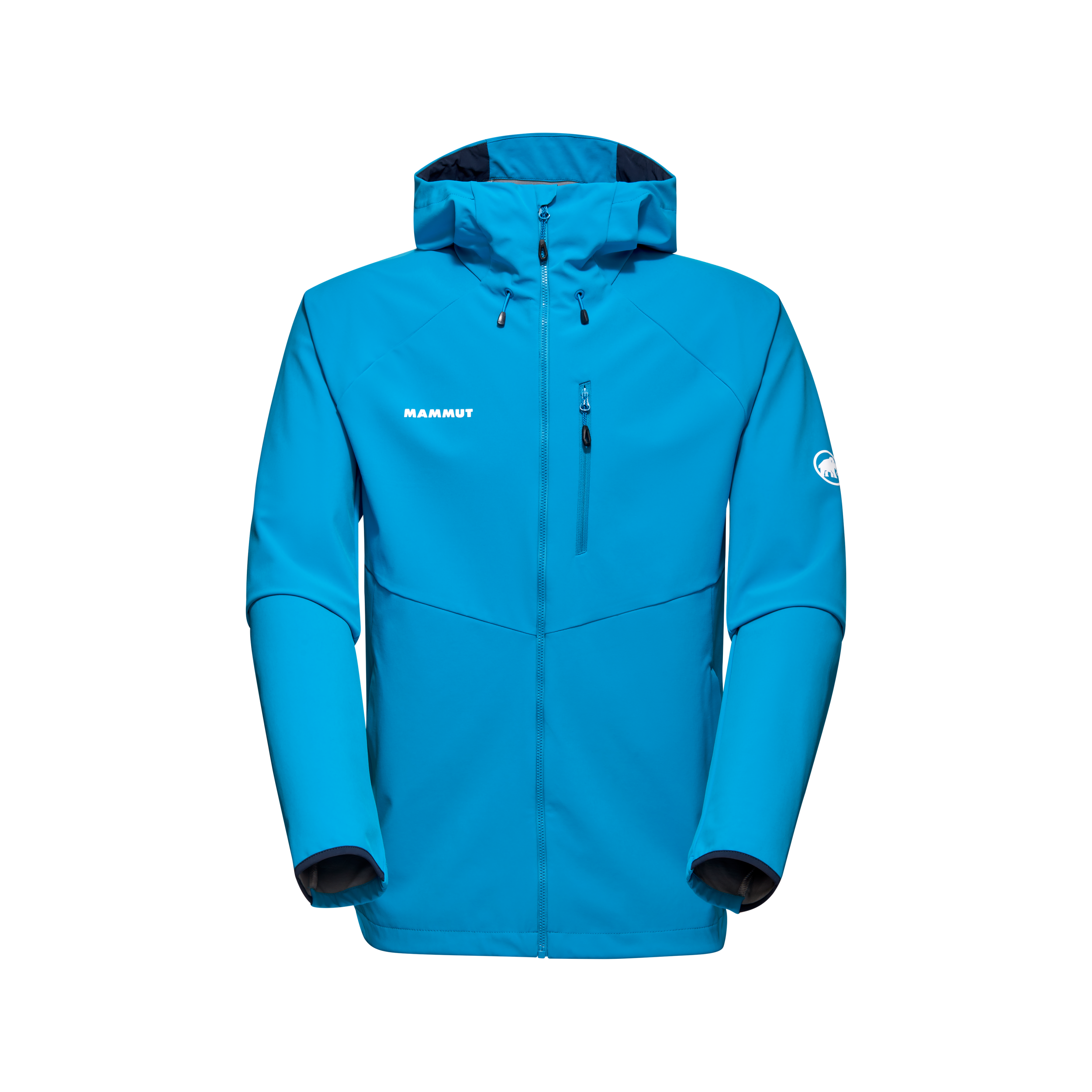 MAMMUT Ultimate Comfort SO Hooded Jacket Men GLACIER BLUE