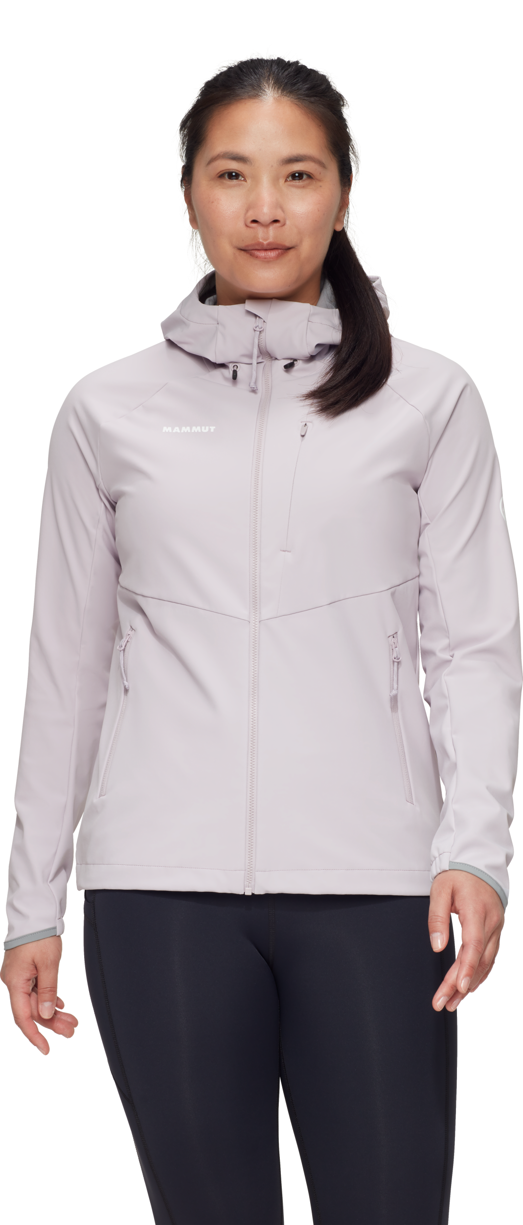 MAMMUT Ultimate Comfort SO Hooded Jacket Women ALPINE CALAMINT