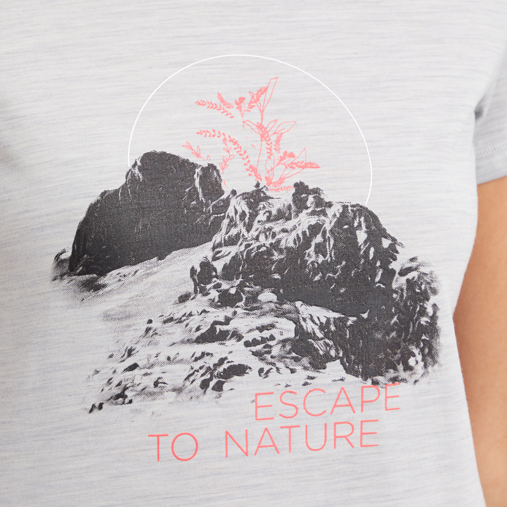 McKINLEY Da.-T-Shirt Shay W MELANGE/GREY/GREY LI – Bild 5