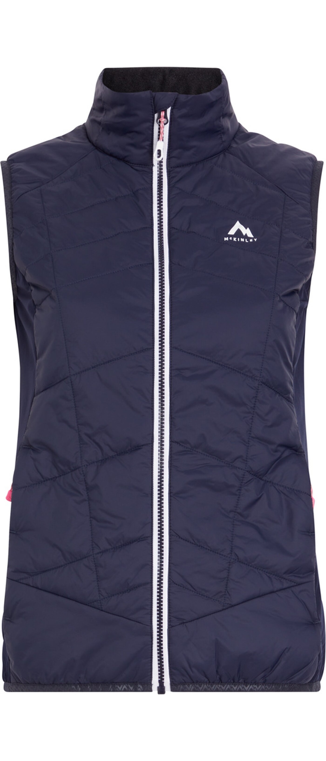 McKINLEY Da.-Weste Sansa HYB VST W NAVY/RED WINE