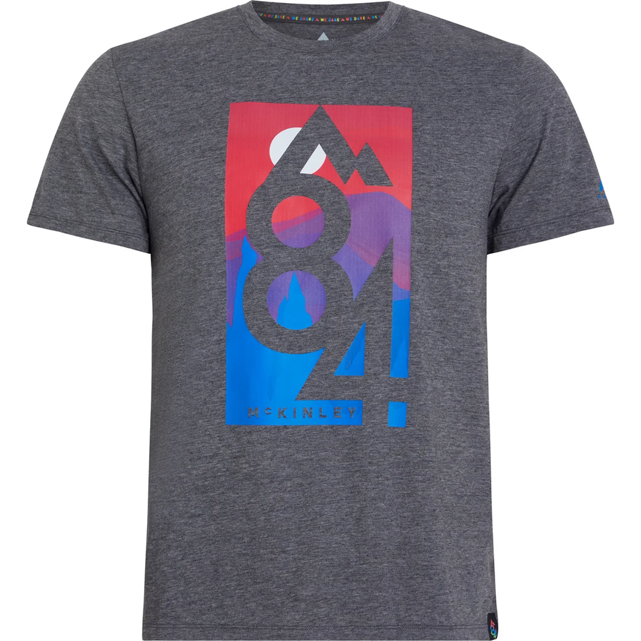 McKINLEY He.-T-Shirt Nata M MELANGE/ANTHRACITE/G