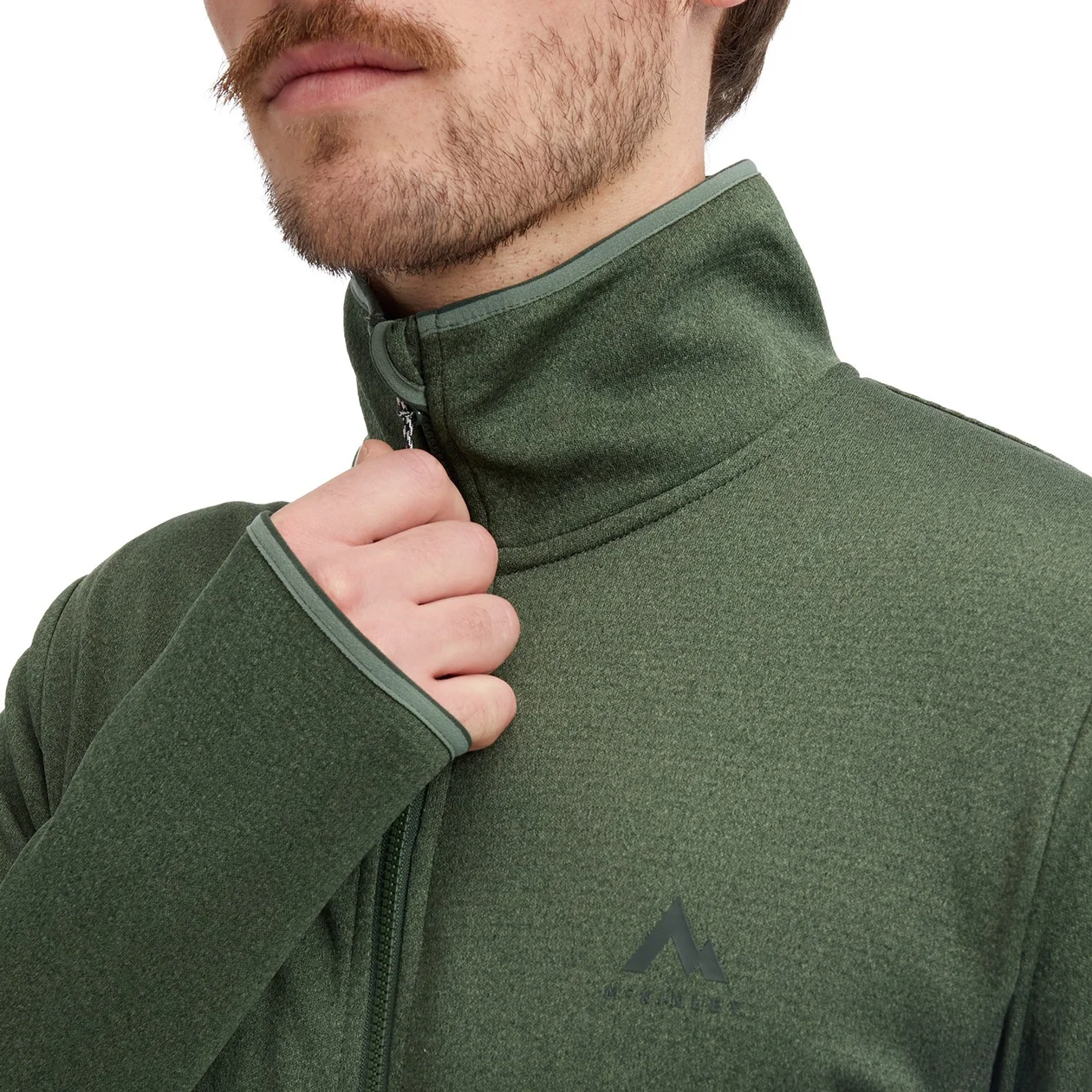 McKINLEY He.-Unterjacke Roto IV M 910 MELANGE/GREEN DA – Bild 3