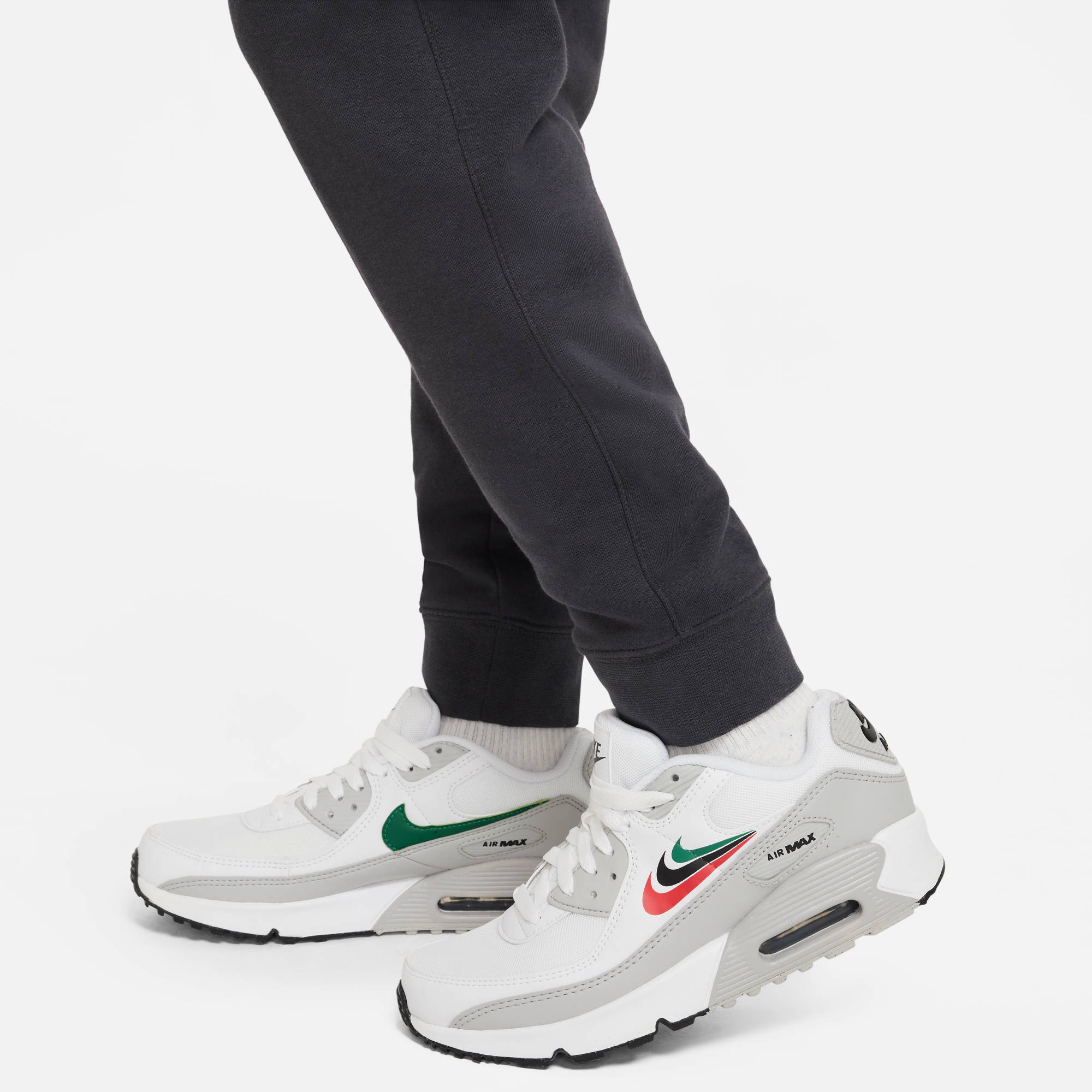 NIKE B NSW SI FLC CARGO PANT BB DK SMOKE GREY – Bild 4