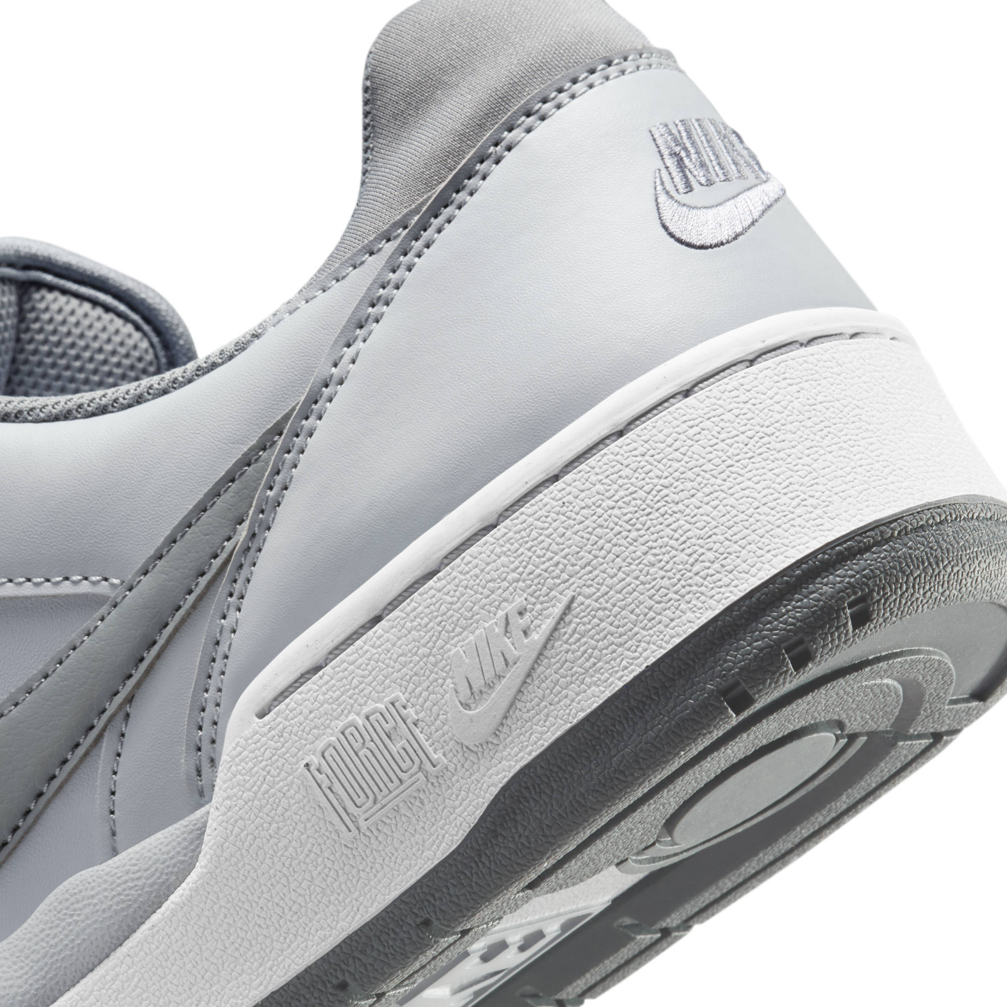 NIKE NIKE FULL FORCE LO WOLF GREY/COOL GREY-WHITE – Bild 9