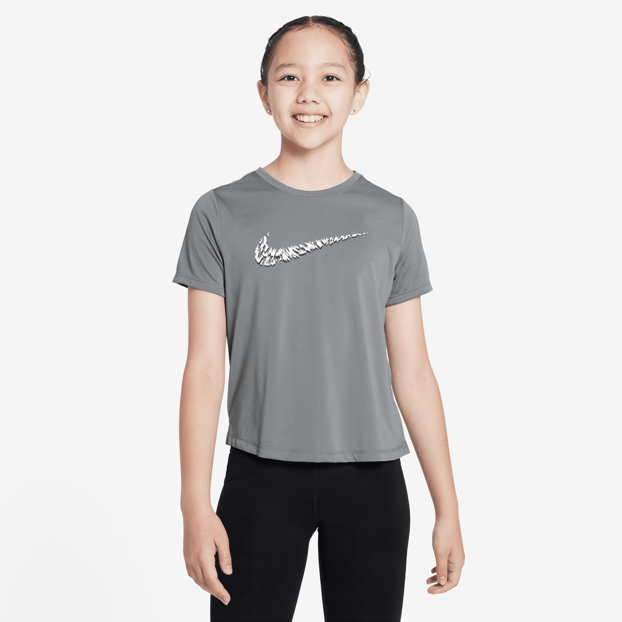 NIKE G NK ONE SS TOP GX VNR SMOKE GREY