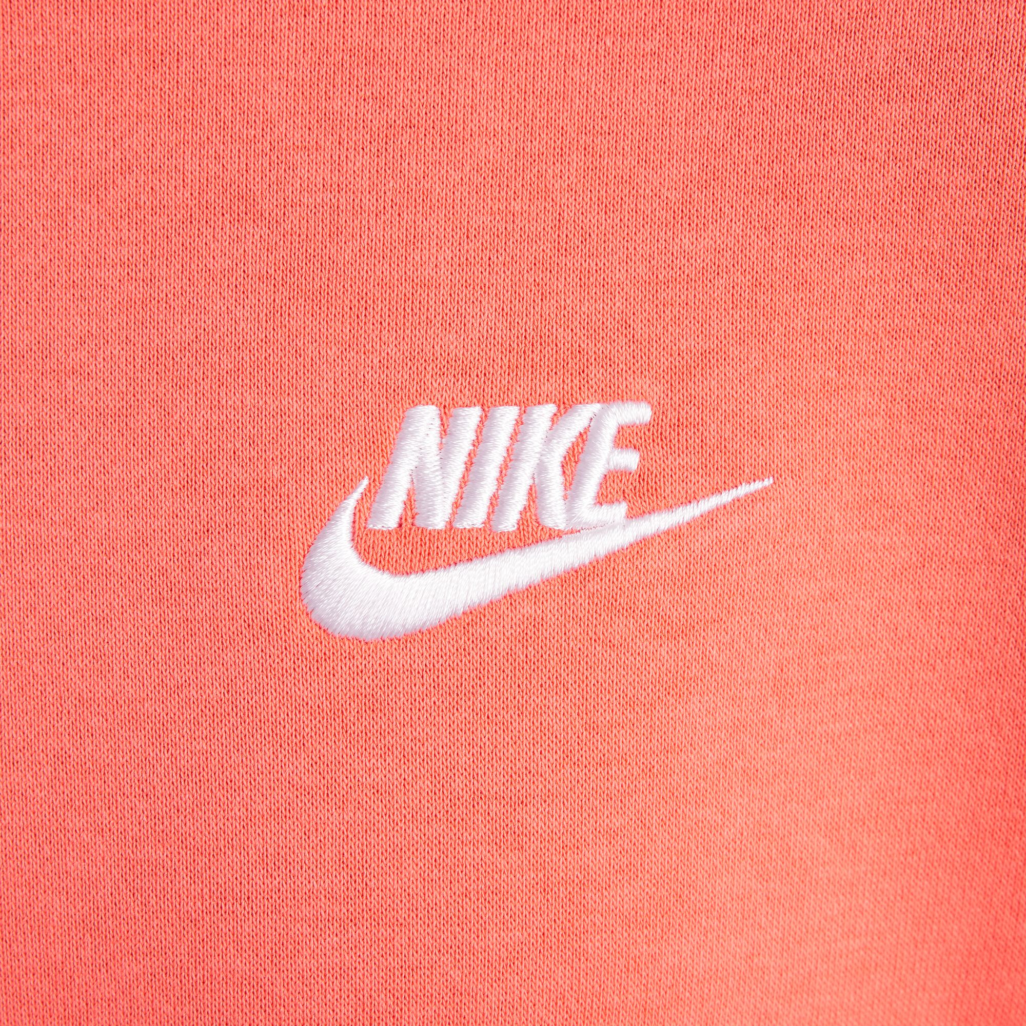 NIKE G NSW CLUB FLC OVRSZD CREW LBR MAGIC EMBER/WHITE – Bild 3