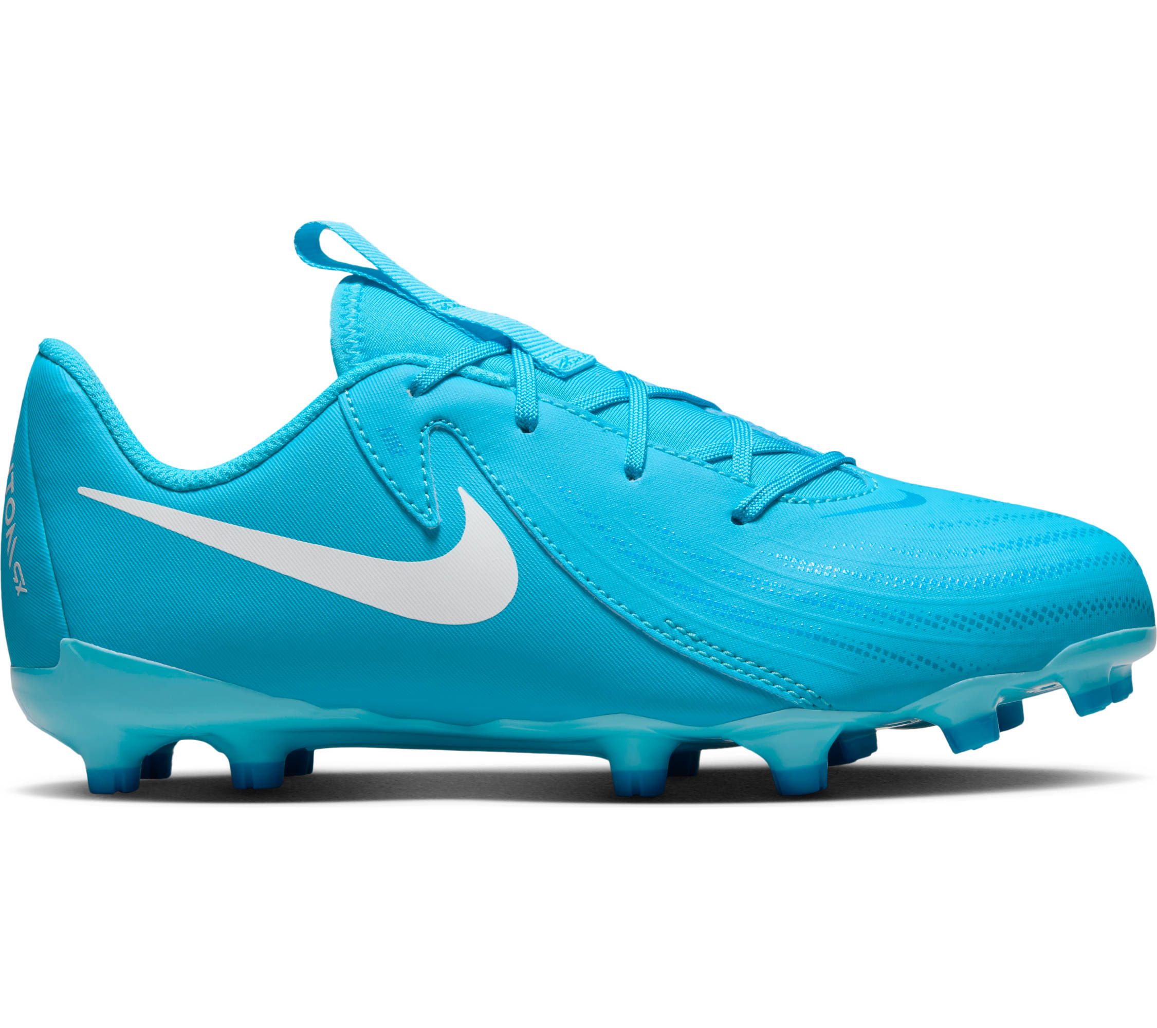 NIKE JR PHANTOM GX II ACADEMY FG/MG BLUE FURY/WHITE