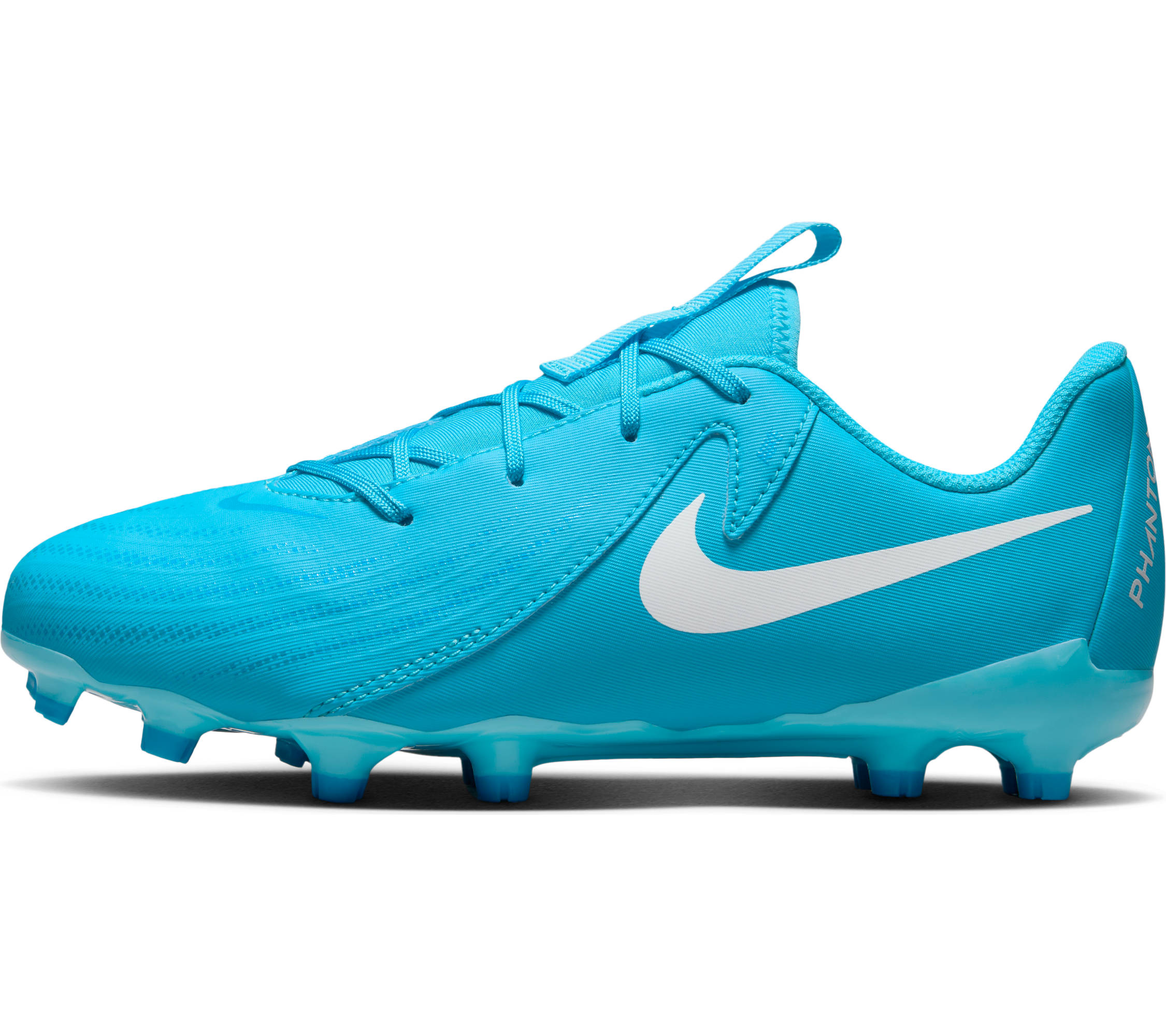 NIKE JR PHANTOM GX II ACADEMY FG/MG BLUE FURY/WHITE – Bild 4