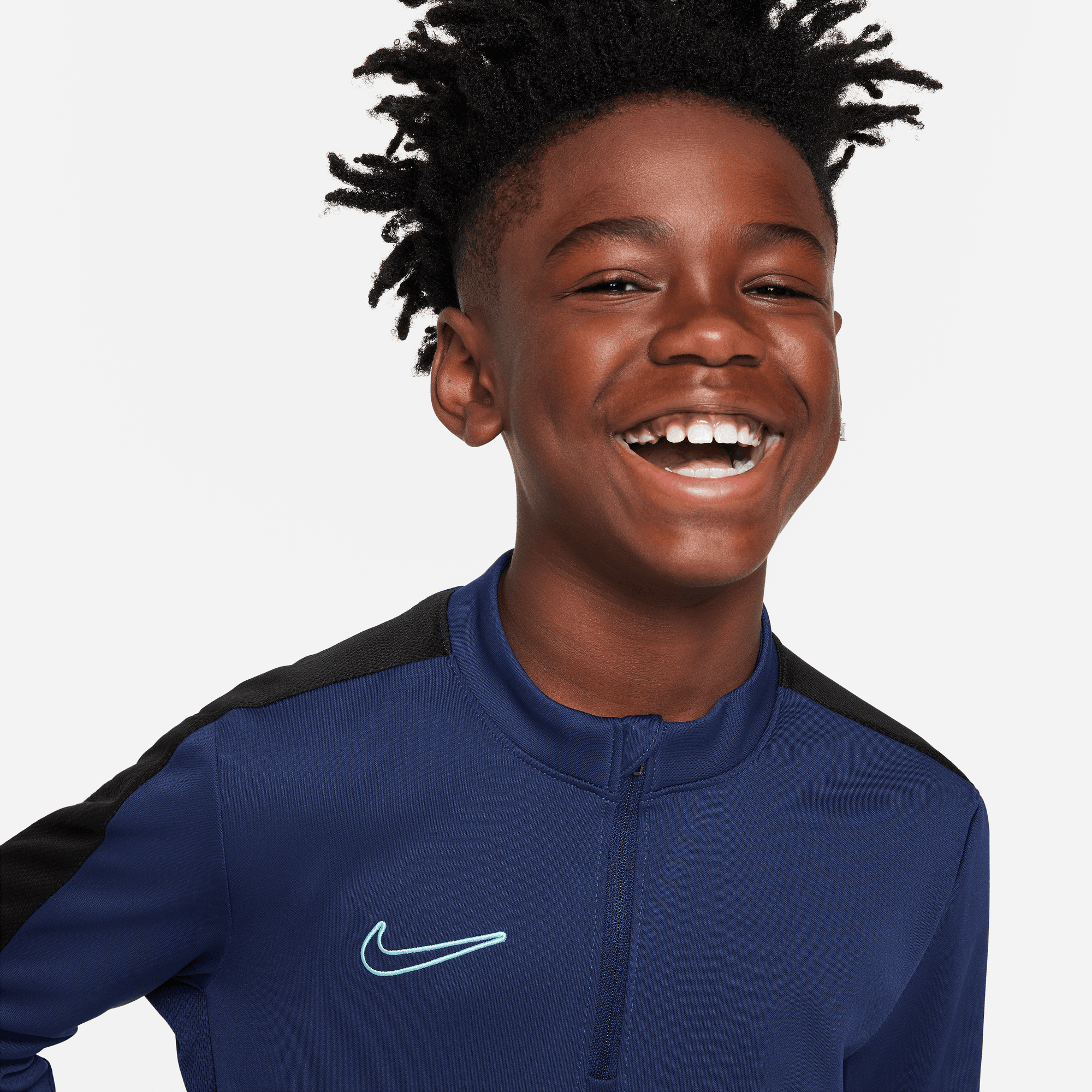 NIKE K NK DF ACD23 DRILL TOP BR MIDNIGHT NAVY/BLACK/HYPER TURQ – Bild 3