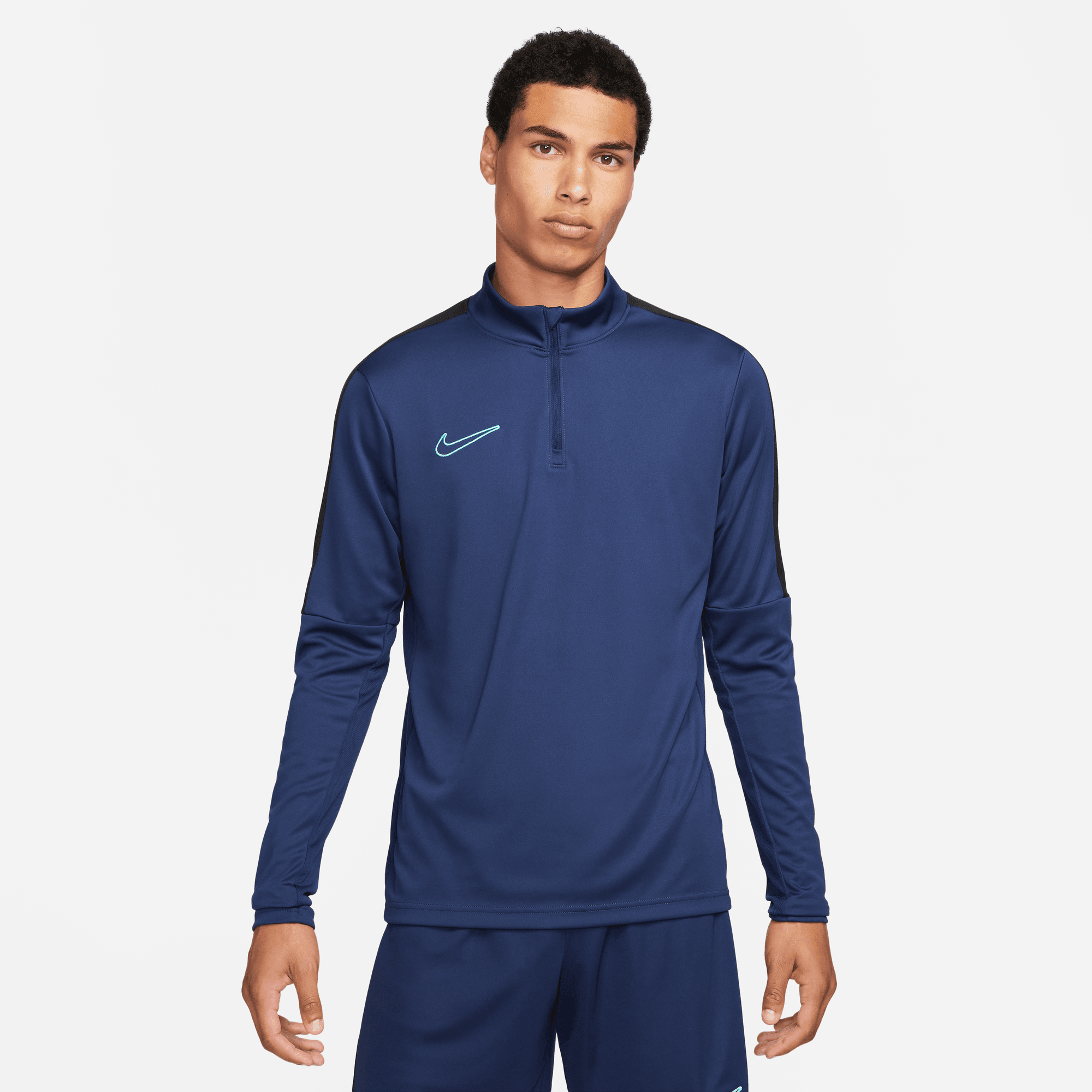 NIKE M NK DF ACD23 DRIL TOP BR MIDNIGHT NAVY/BLACK/HYPER TURQ