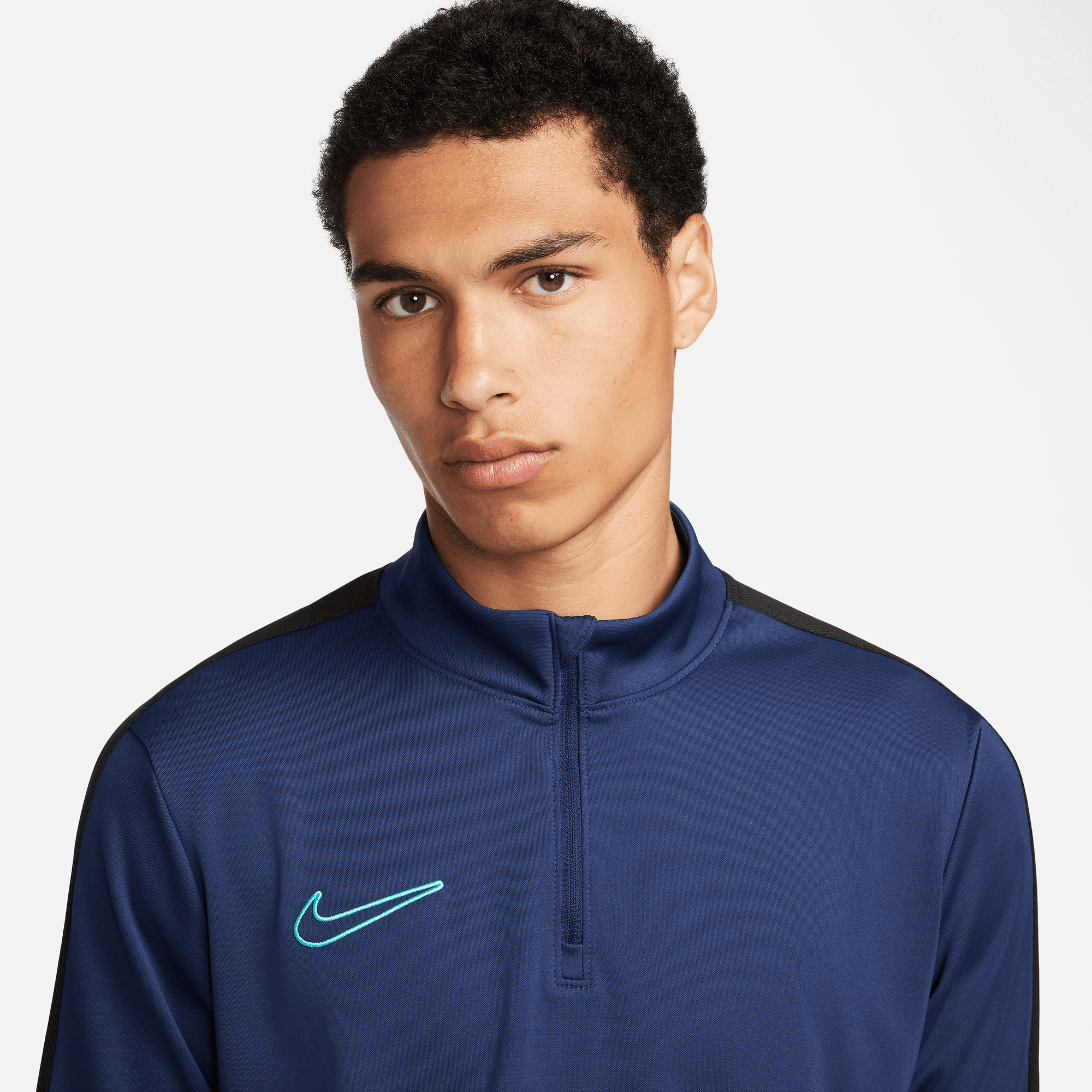 NIKE M NK DF ACD23 DRIL TOP BR MIDNIGHT NAVY/BLACK/HYPER TURQ – Bild 3