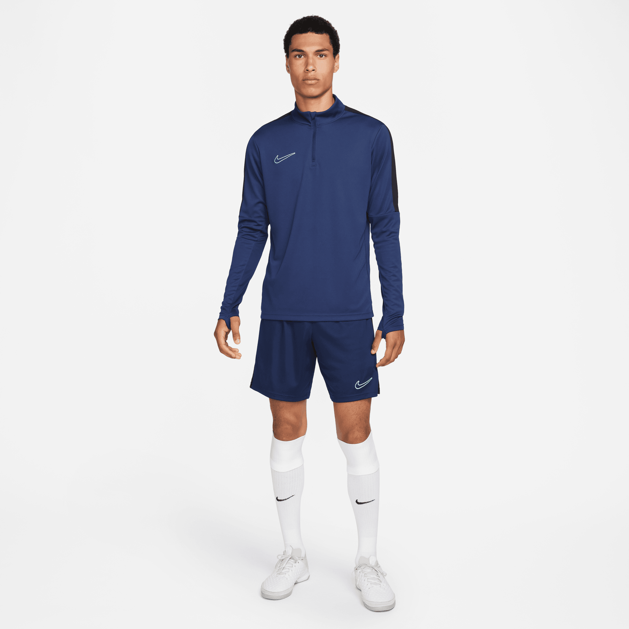 NIKE M NK DF ACD23 DRIL TOP BR MIDNIGHT NAVY/BLACK/HYPER TURQ – Bild 5