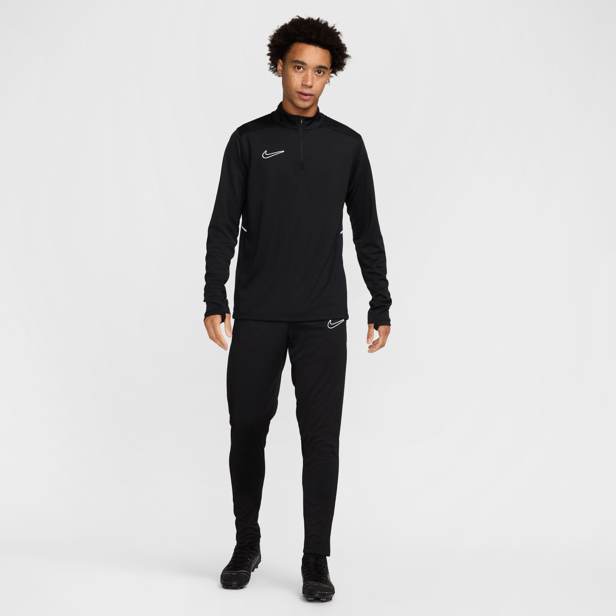 NIKE M NK DF ACD25 DRIL TOP BR BLACK/BLACK/WHITE – Bild 2