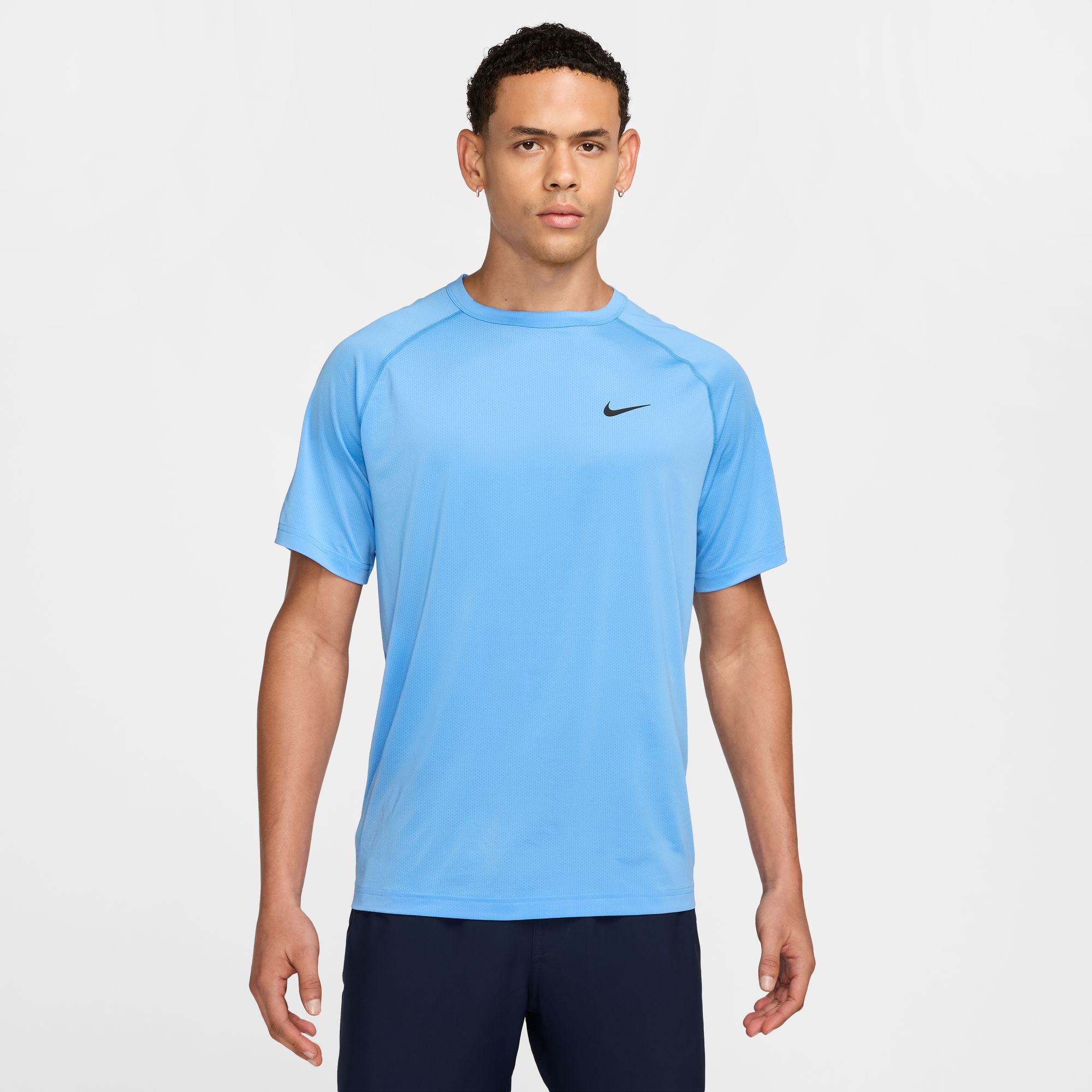 NIKE M NK DF READY SS UNIVERSITY BLUE/BLACK