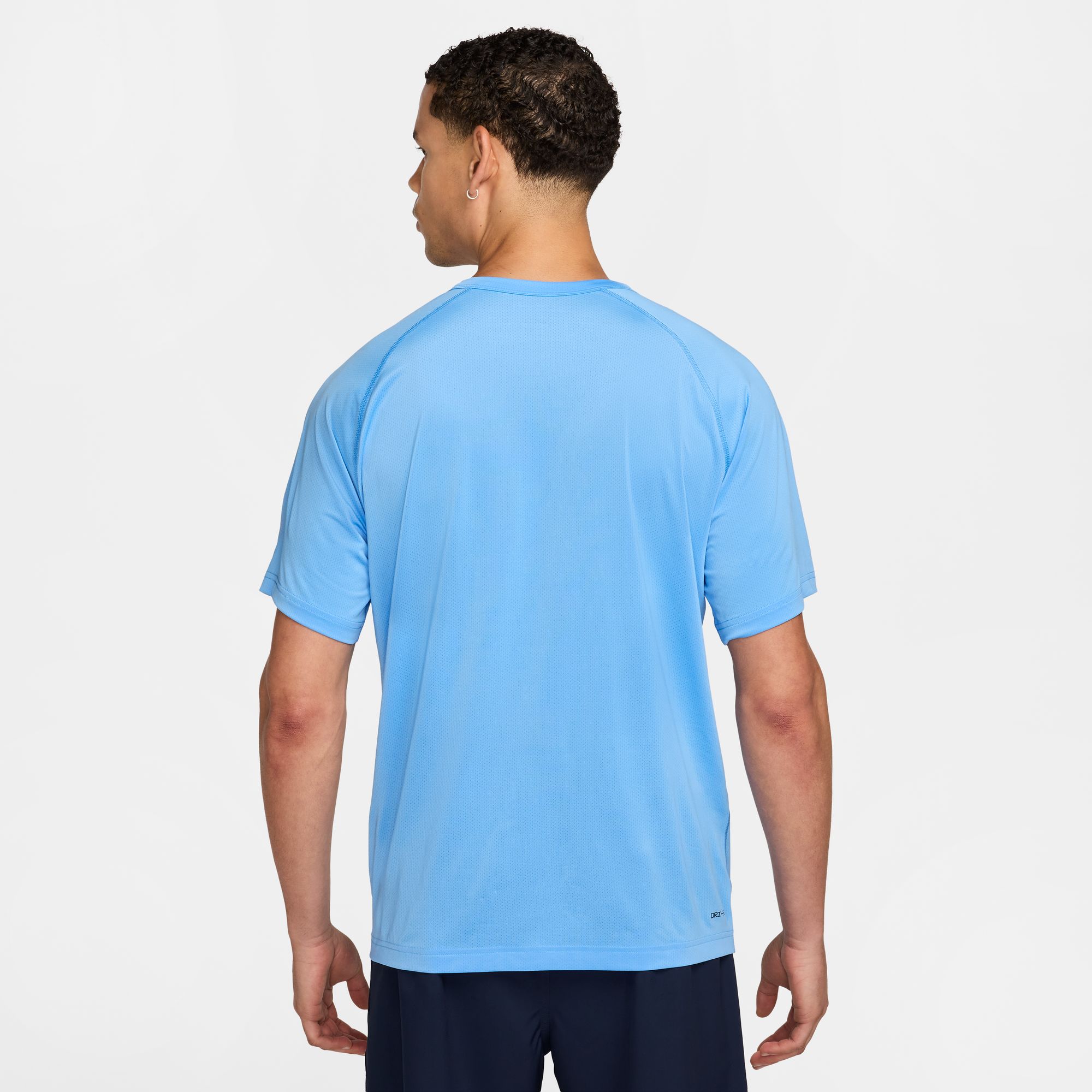 NIKE M NK DF READY SS UNIVERSITY BLUE/BLACK – Bild 2