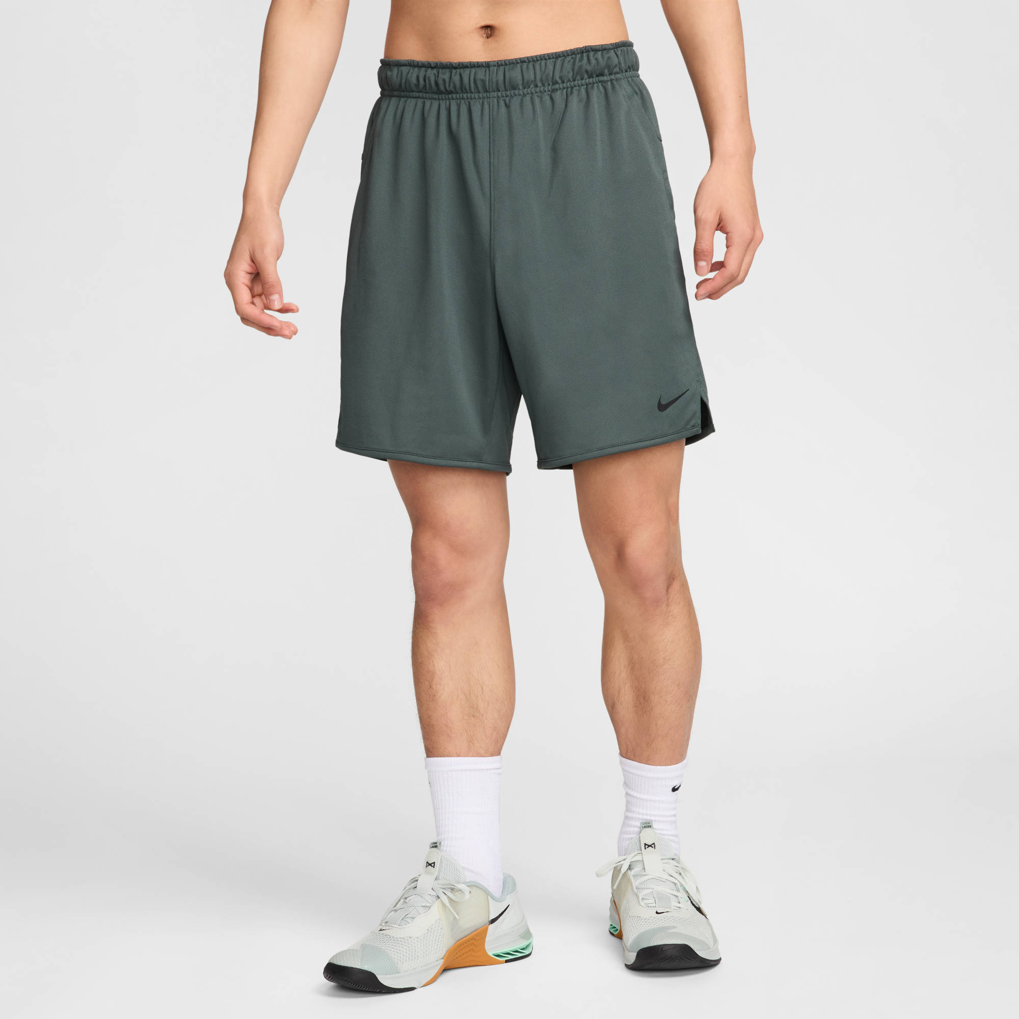 NIKE M NK DF TOTALITY KNIT 7IN UL VINTAGE GREEN/BLACK/VINTAGE GR