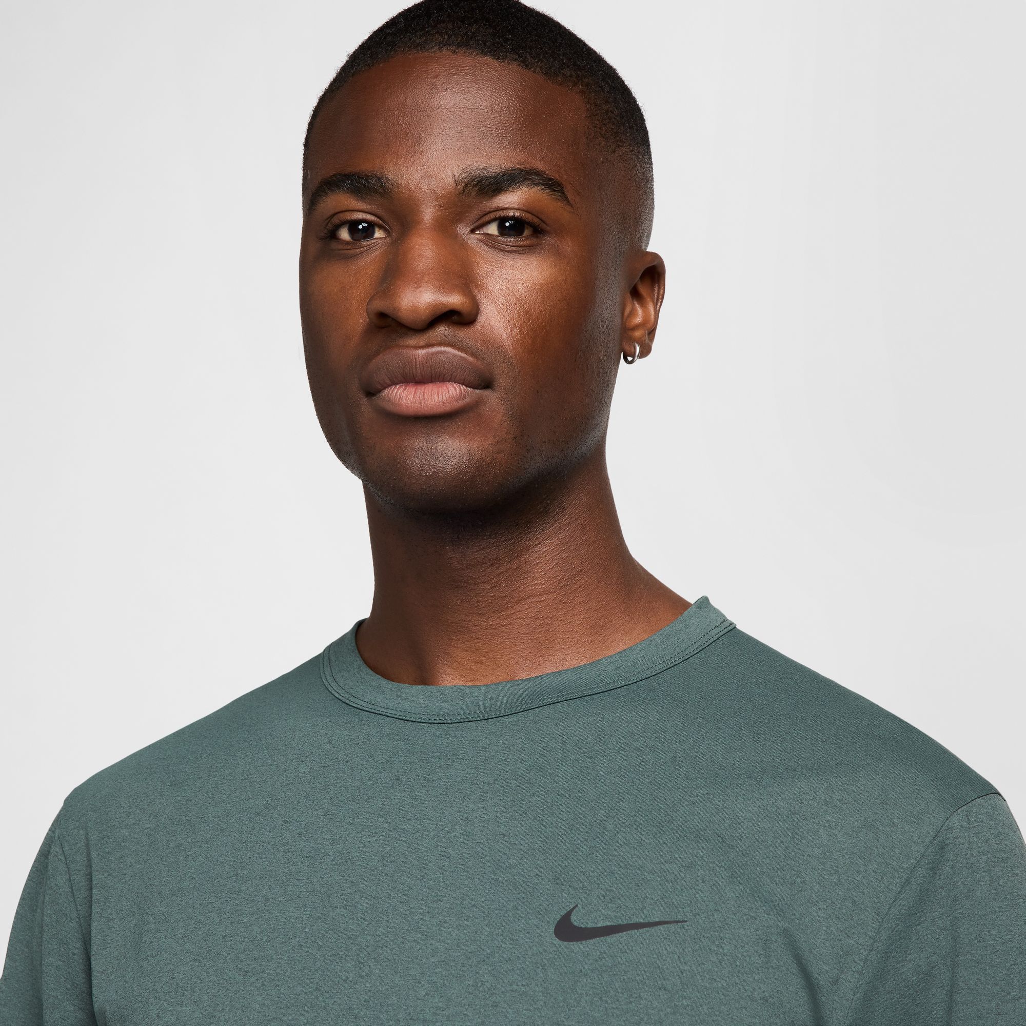 NIKE M NK DF UV HYVERSE SS VINTAGE GREEN/BLACK – Bild 3