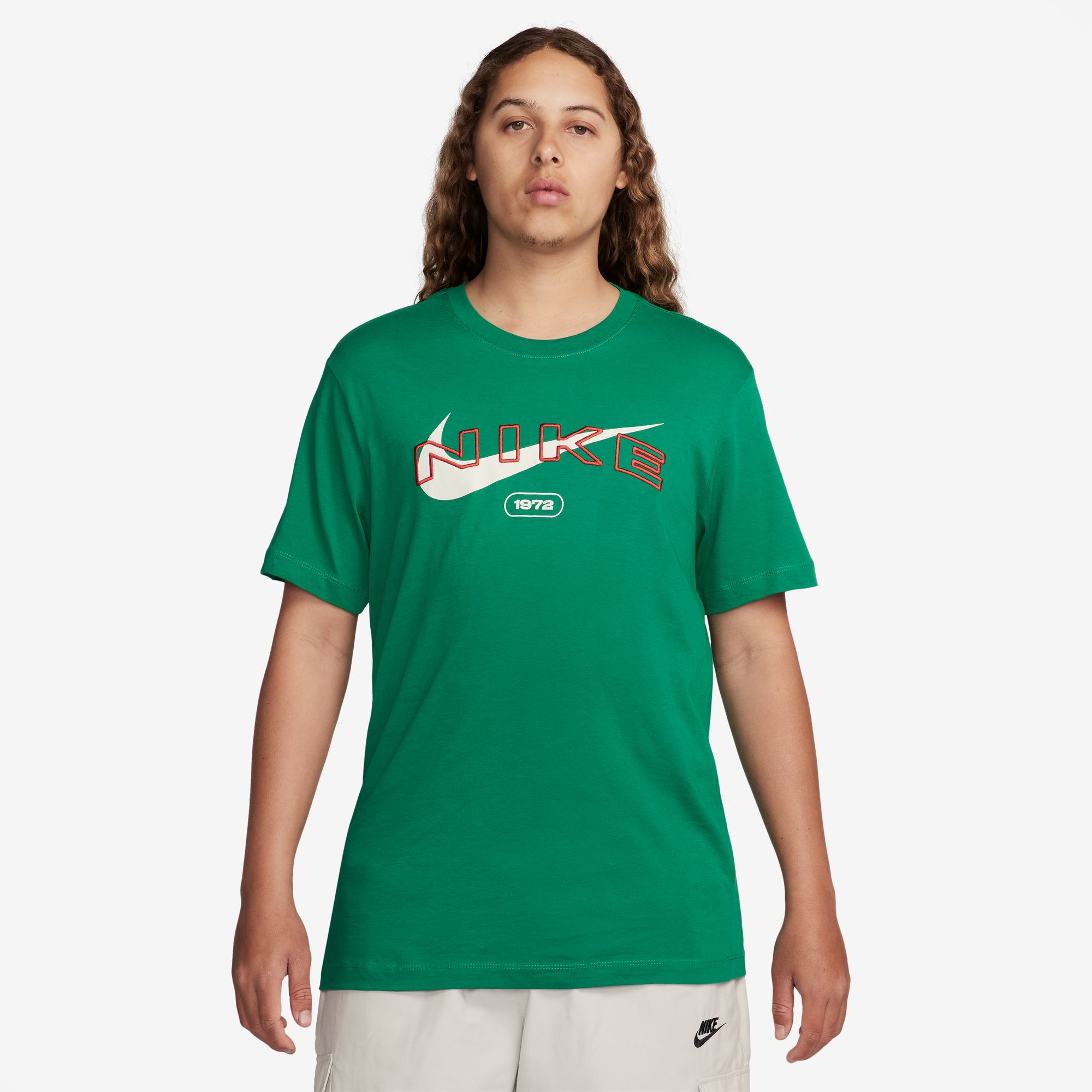 NIKE M NSW TEE CLUB SSNL HBR MALACHITE