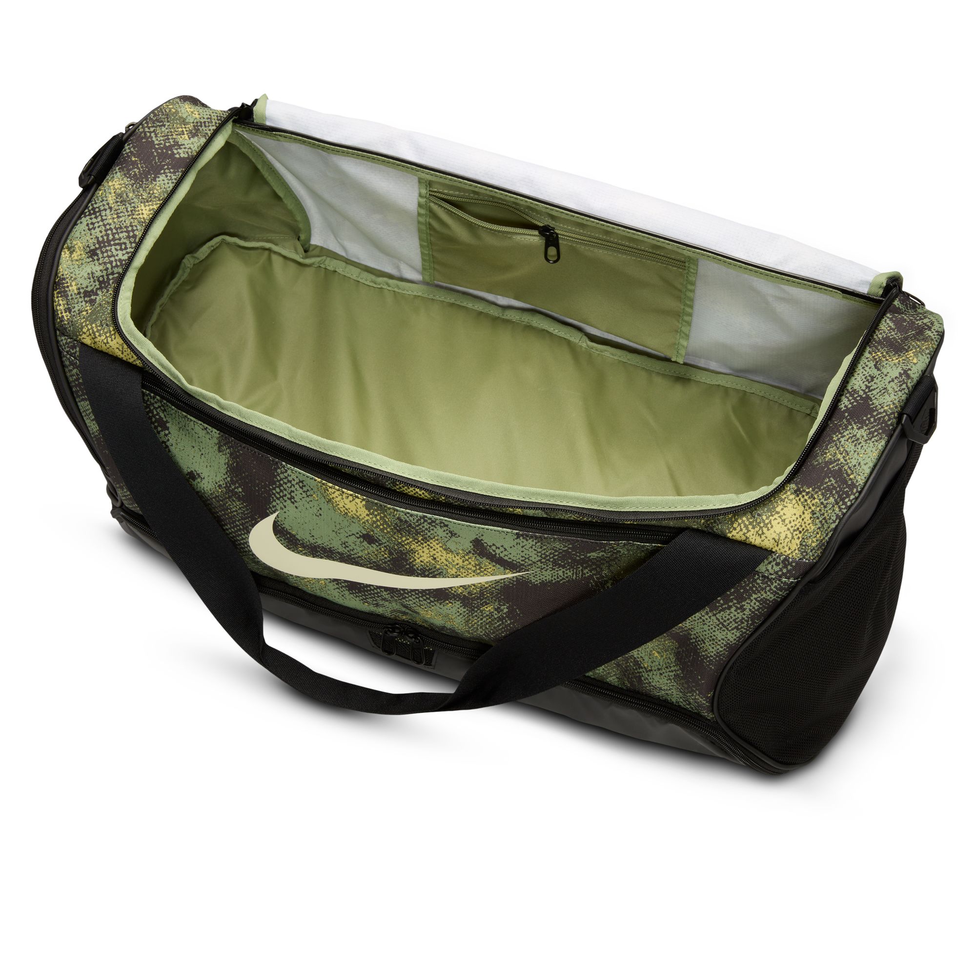 NIKE NK BRSLA M DUFF - 9.5 CAMO AOP OIL GREEN/BLACK/COCONUT MILK – Bild 4
