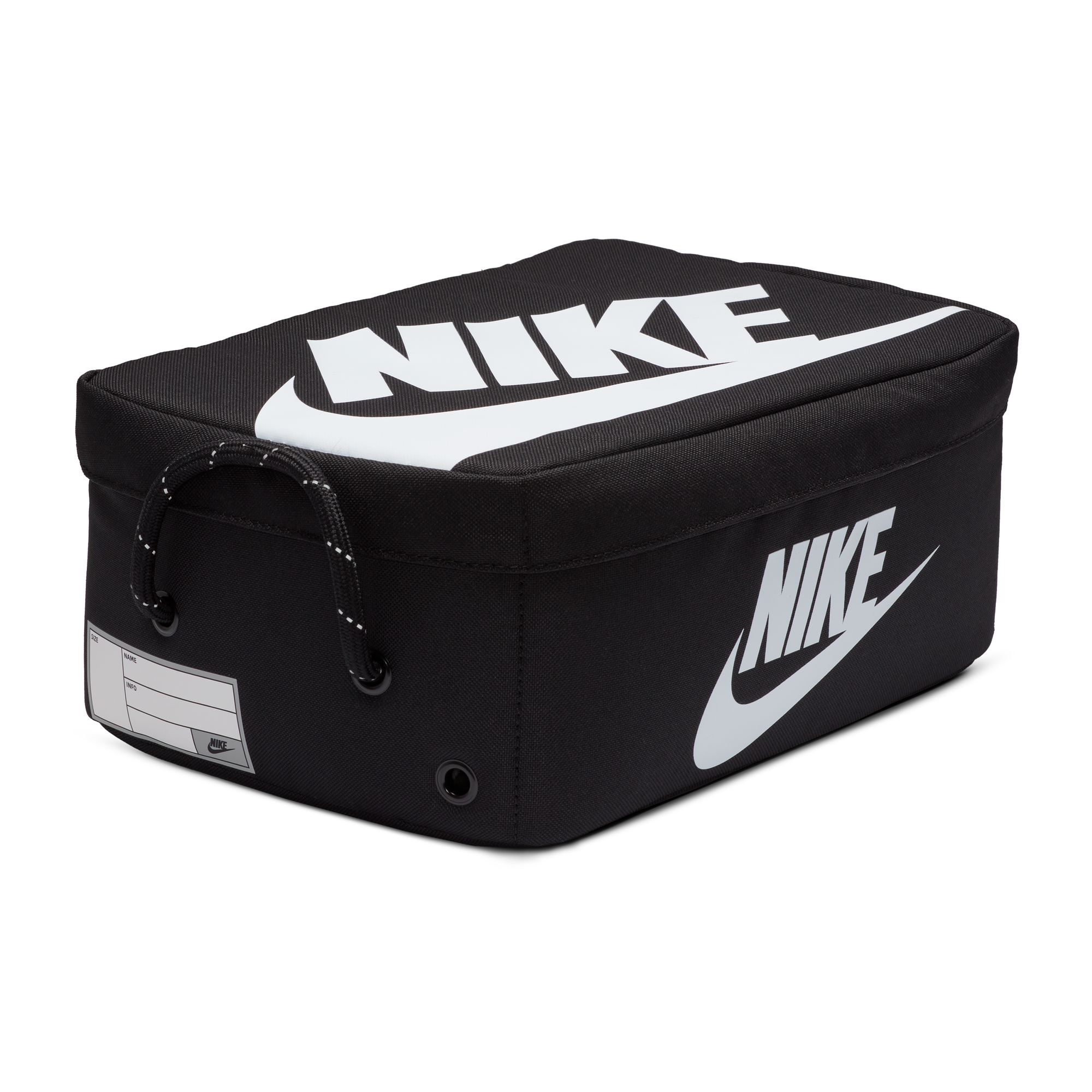 NIKE NK SHOE BOX BAG SMALL - PRM BLACK/BLACK/WHITE – Bild 5