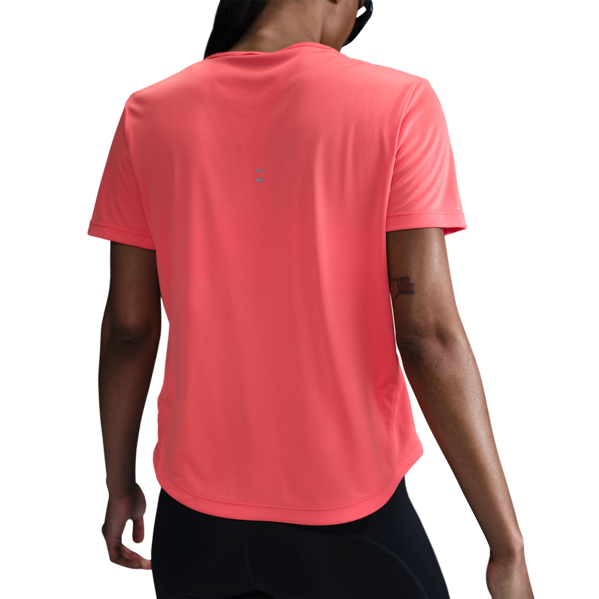 NIKE W NK TEMPO DF SS TOP MAGIC EMBER/REFLECTIVE SILV – Bild 3