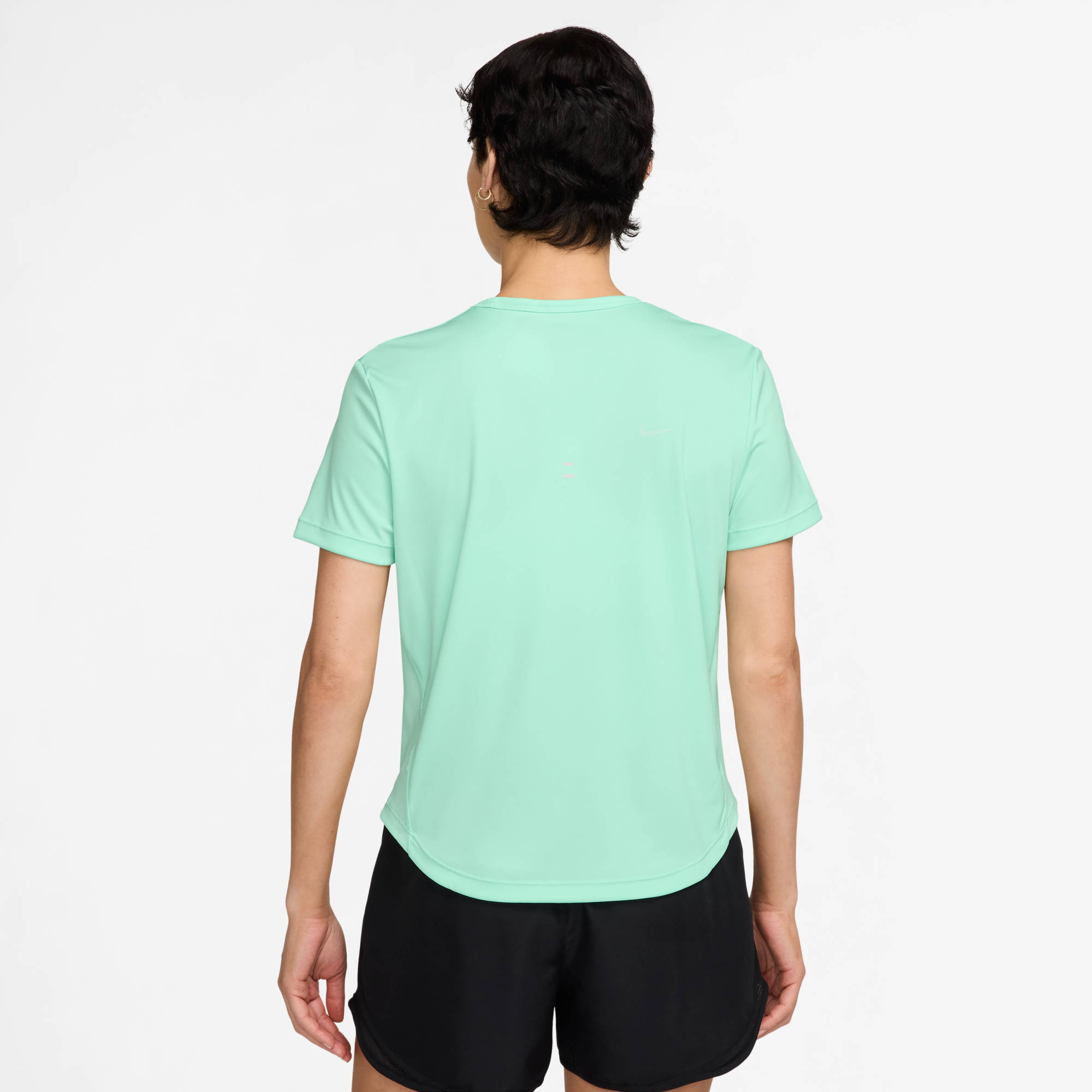 NIKE W NK TEMPO DF SS TOP MINT FOAM/REFLECTIVE SILV – Bild 2