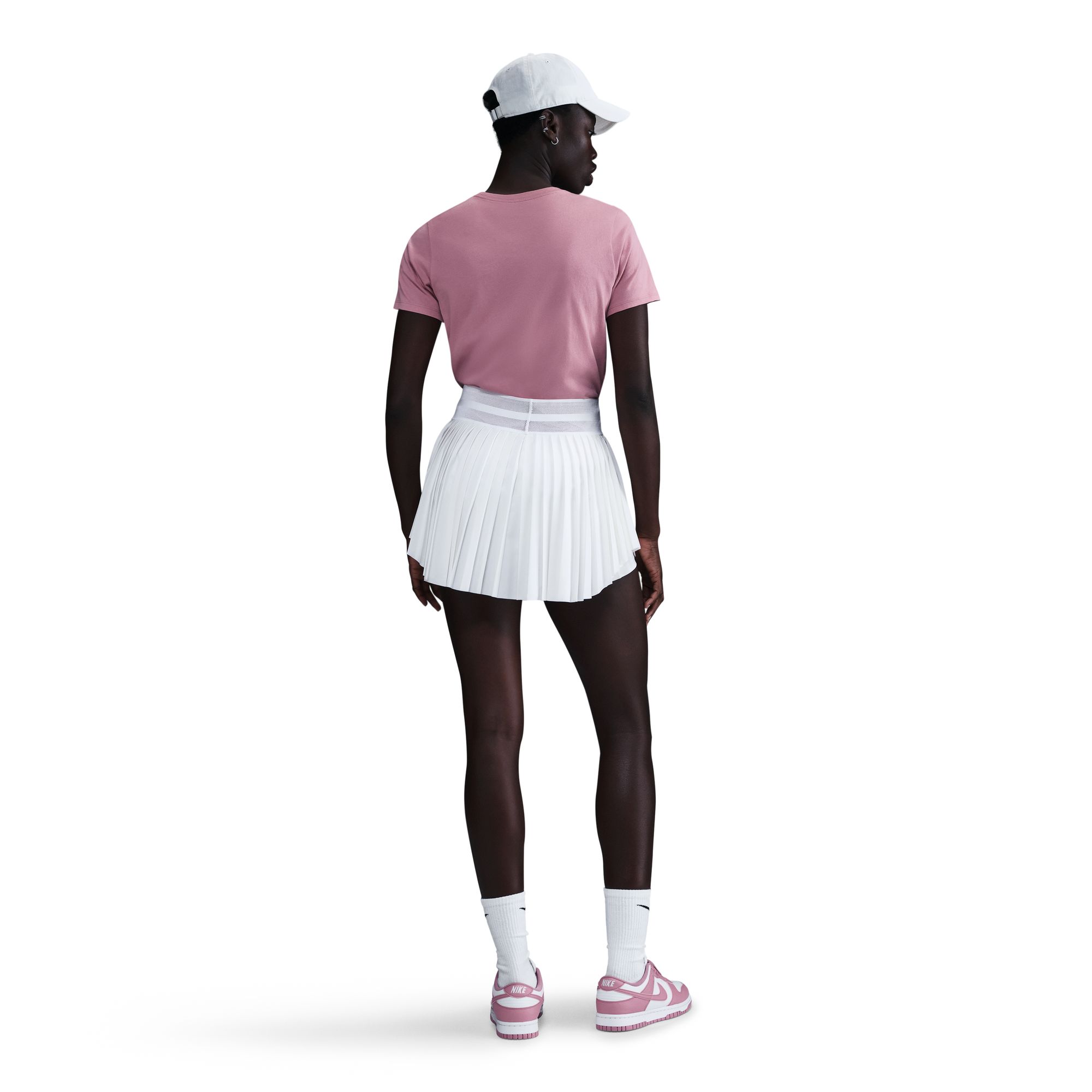 NIKE W NSW CLUB SS TEE ELEMENTAL PINK – Bild 2