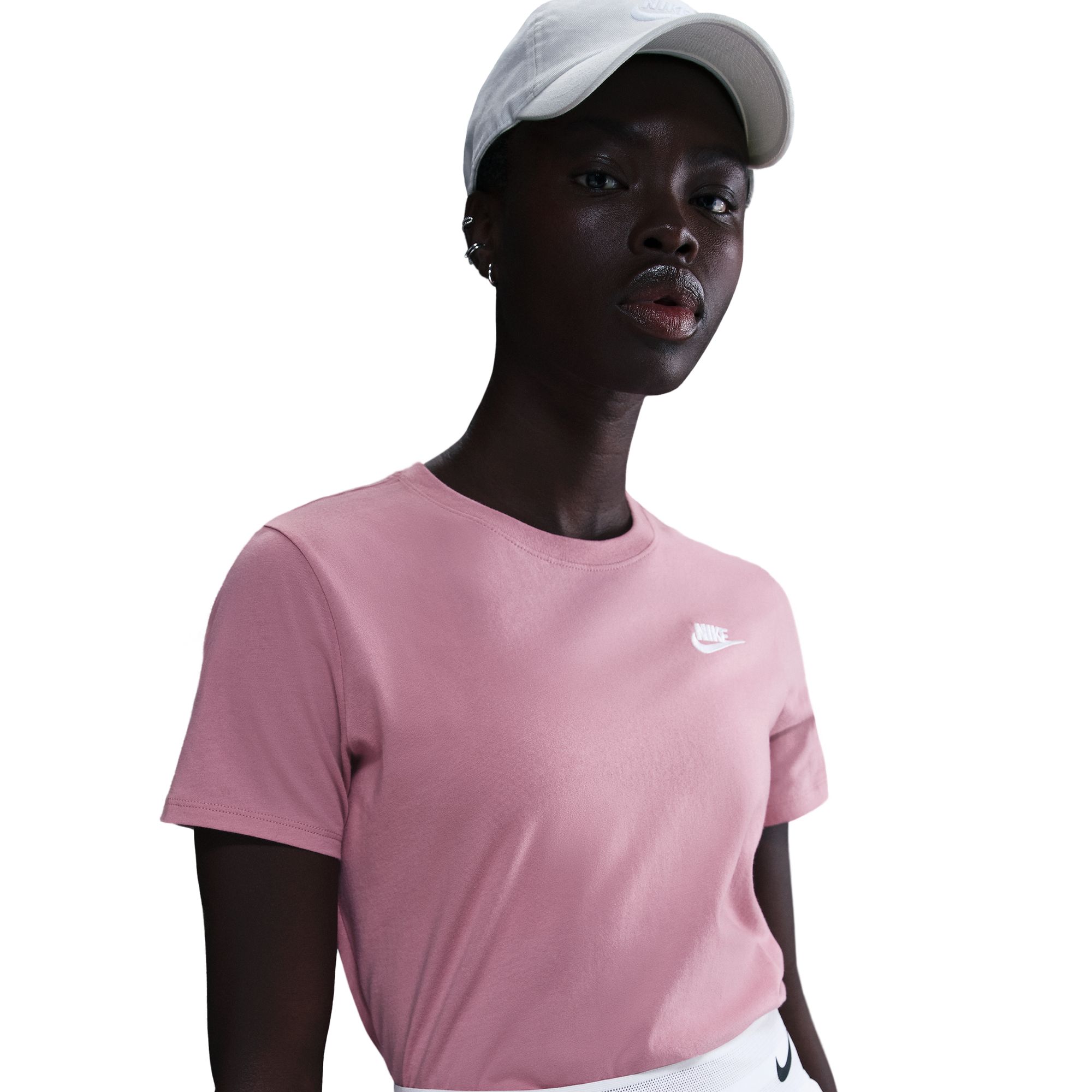 NIKE W NSW CLUB SS TEE ELEMENTAL PINK – Bild 6