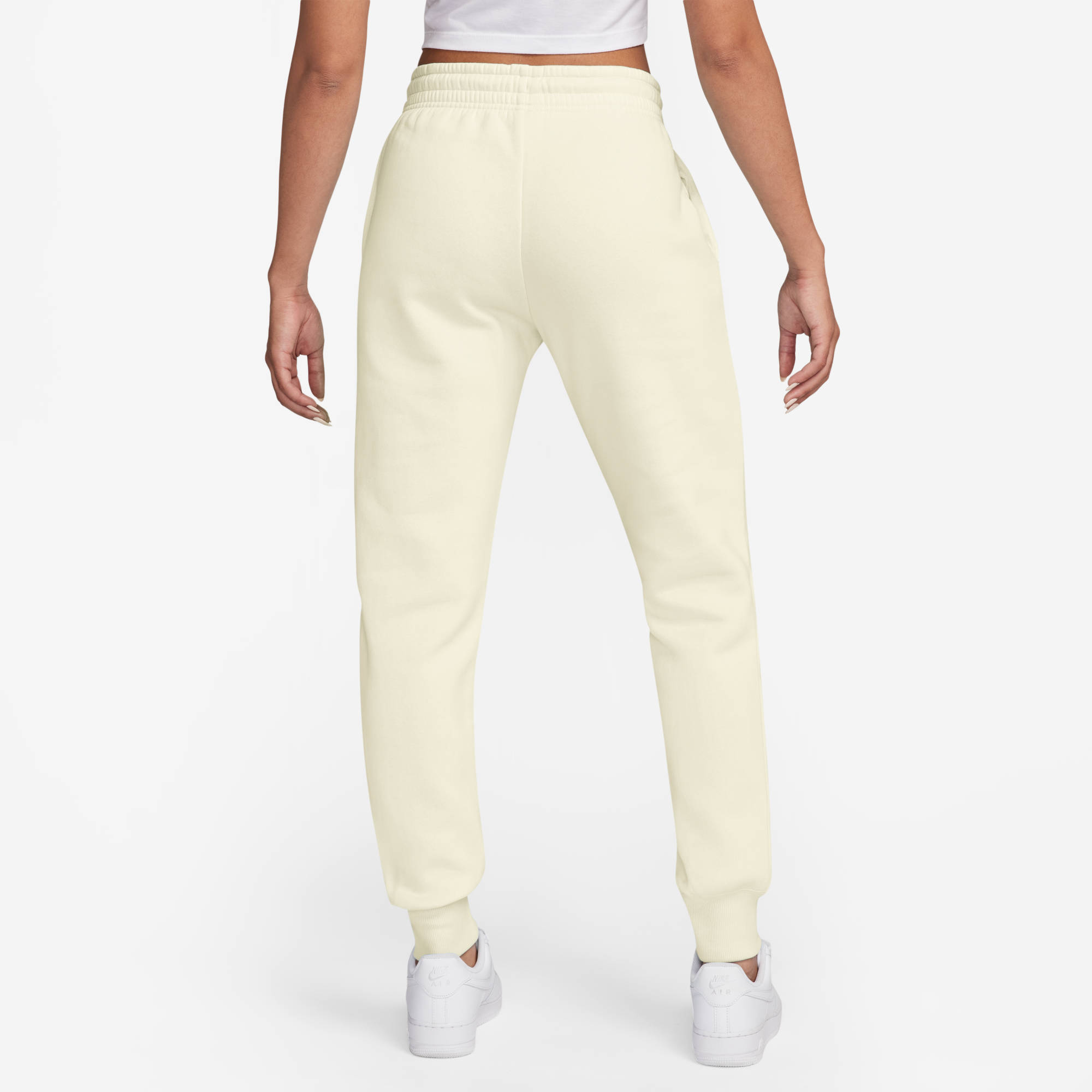 NIKE W NSW PHNX FLC MR PANT STD SAIL/BLACK – Bild 2